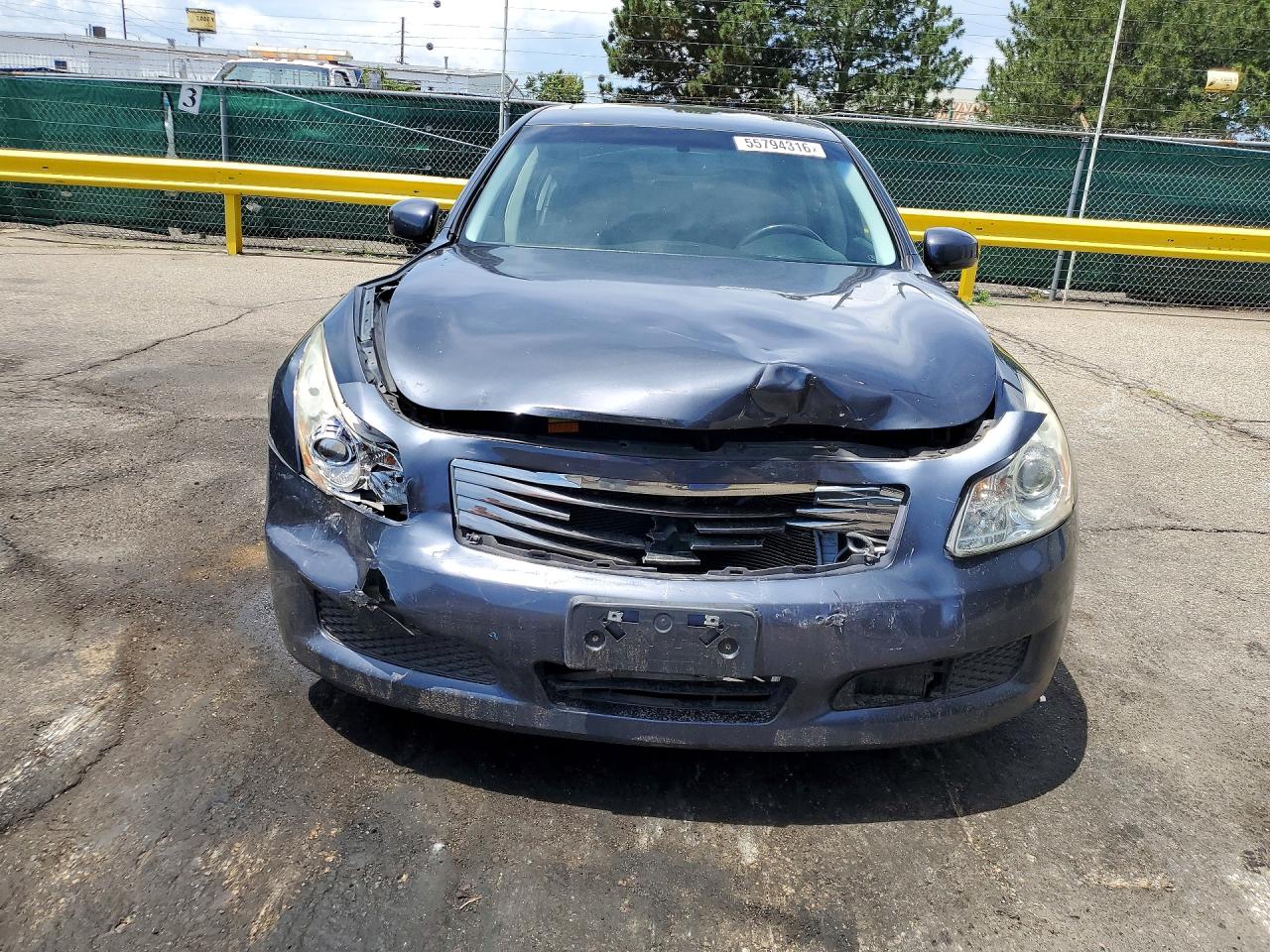 2007 Infiniti G35 Base Gray vin: JNKBV61E67M725952