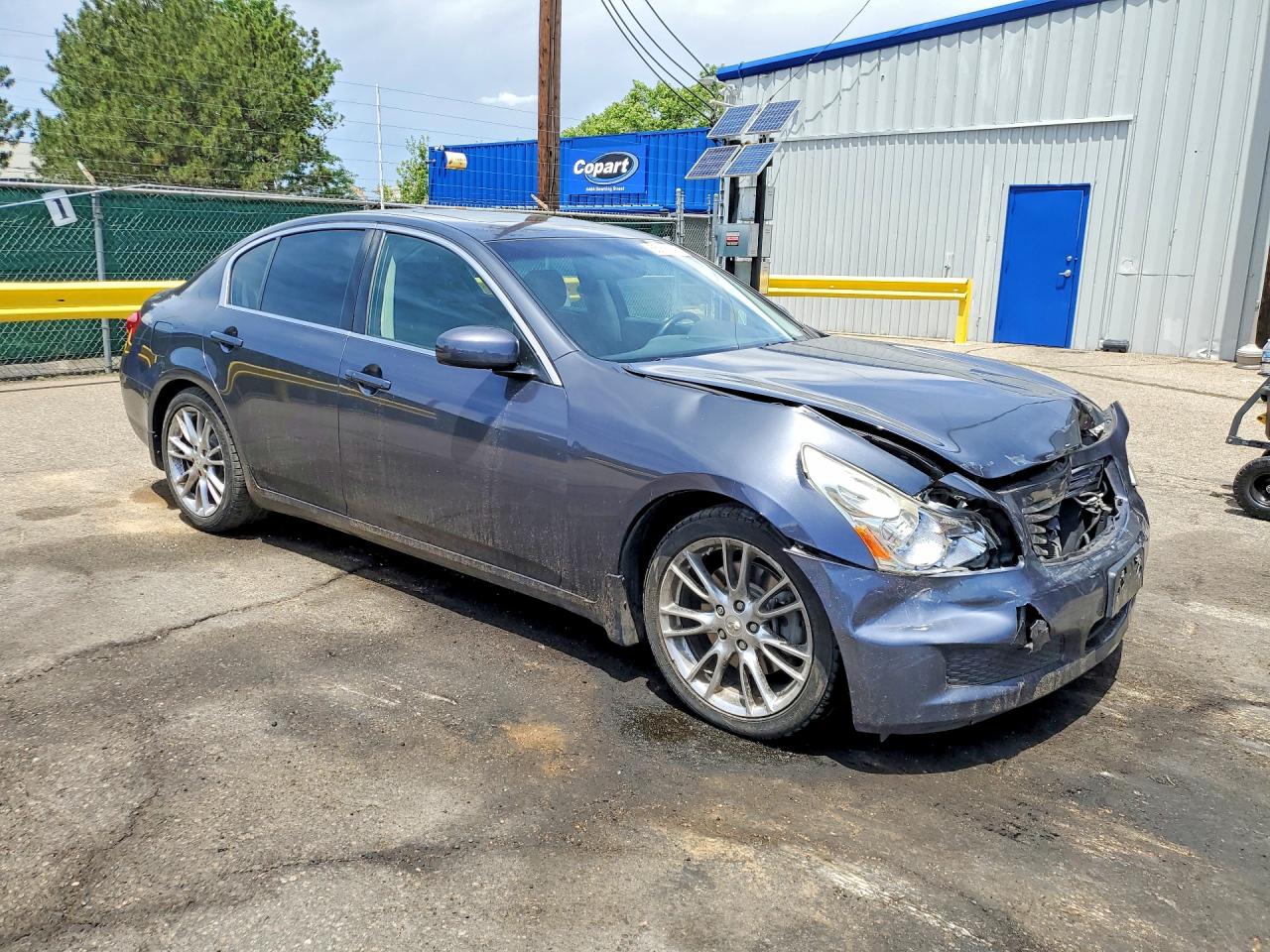 2007 Infiniti G35 Base Gray vin: JNKBV61E67M725952