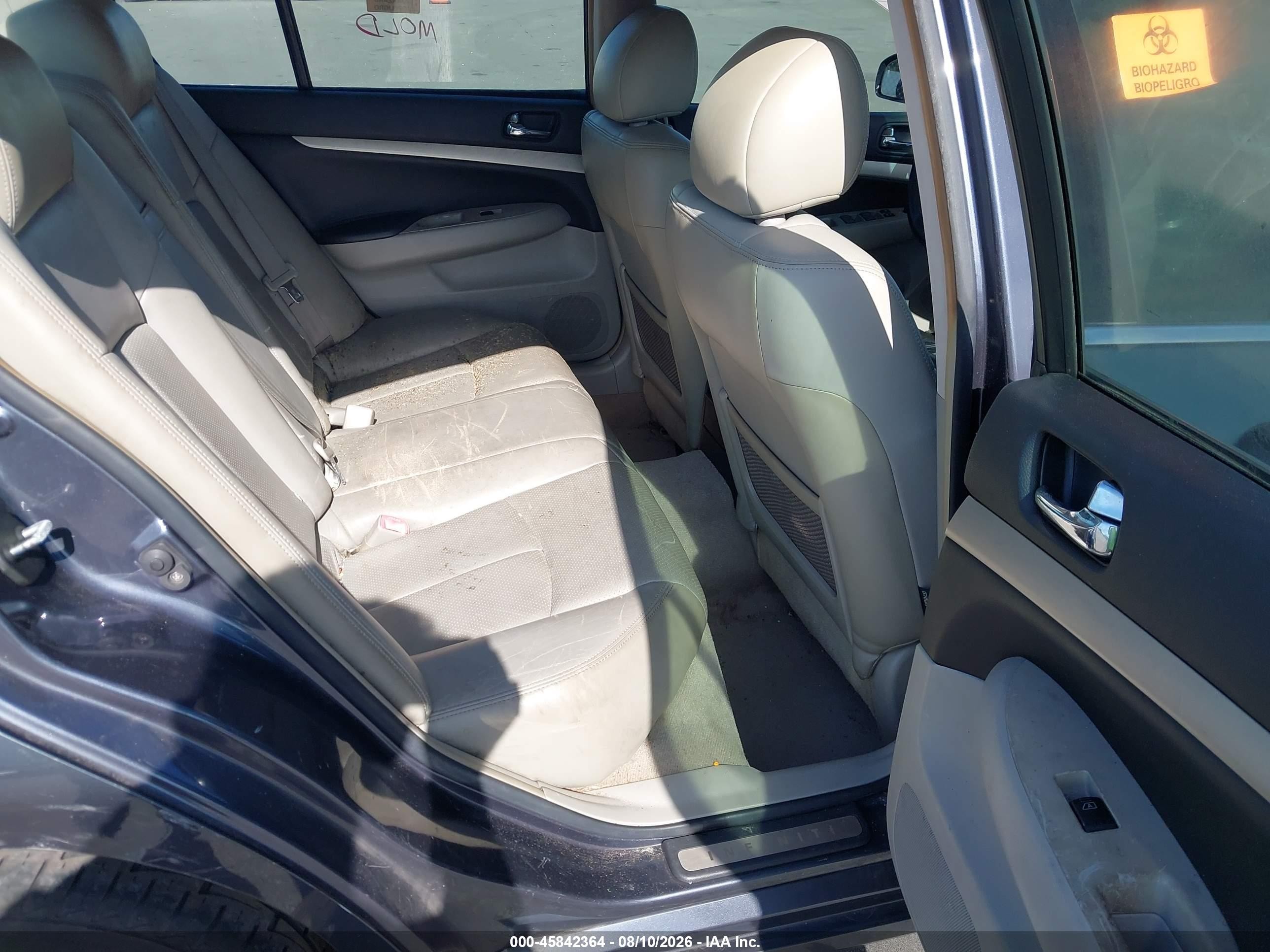 2008 Infiniti G35 Journey Gray vin: JNKBV61E68M204506
