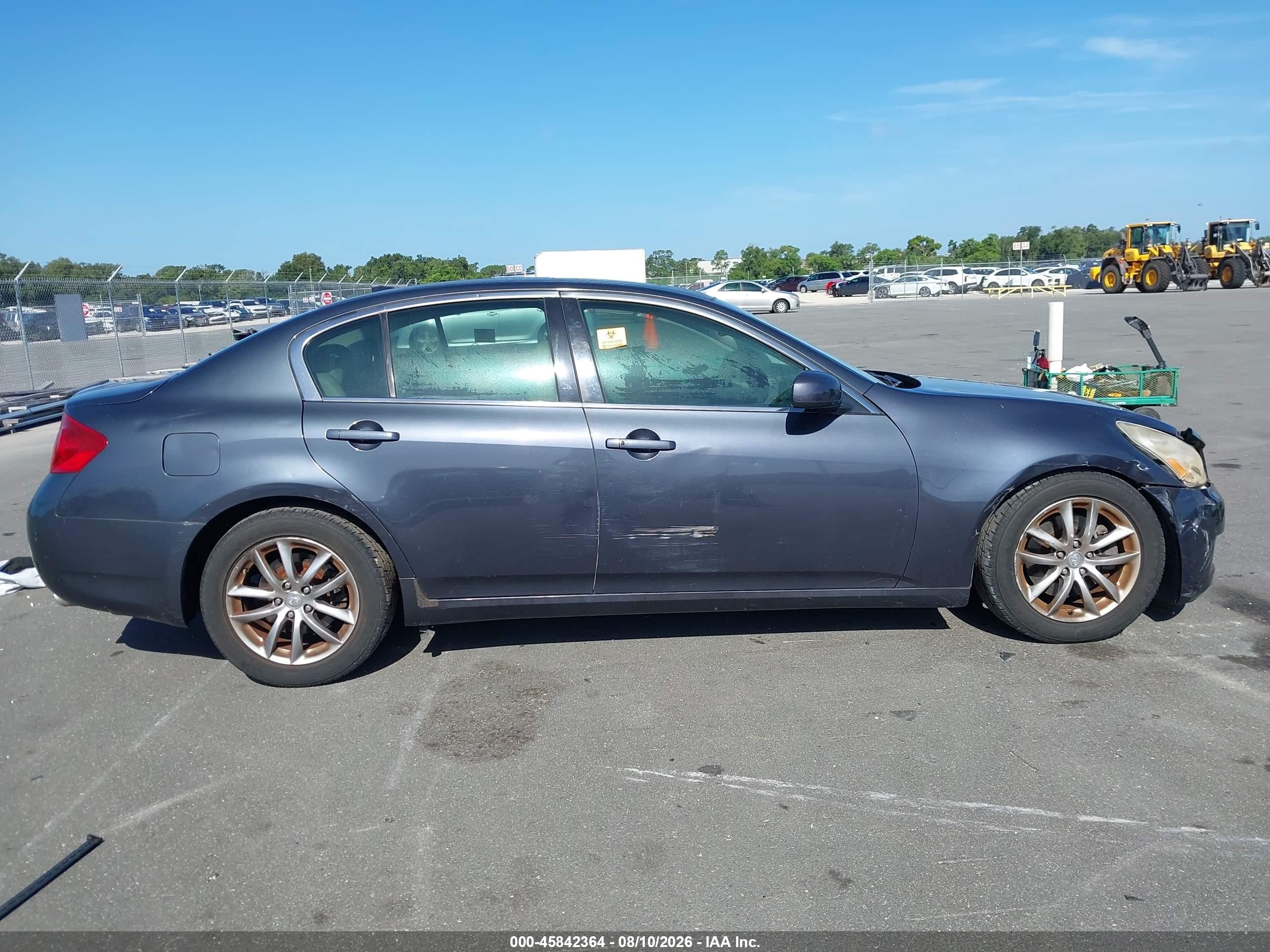 2008 Infiniti G35 Journey Gray vin: JNKBV61E68M204506