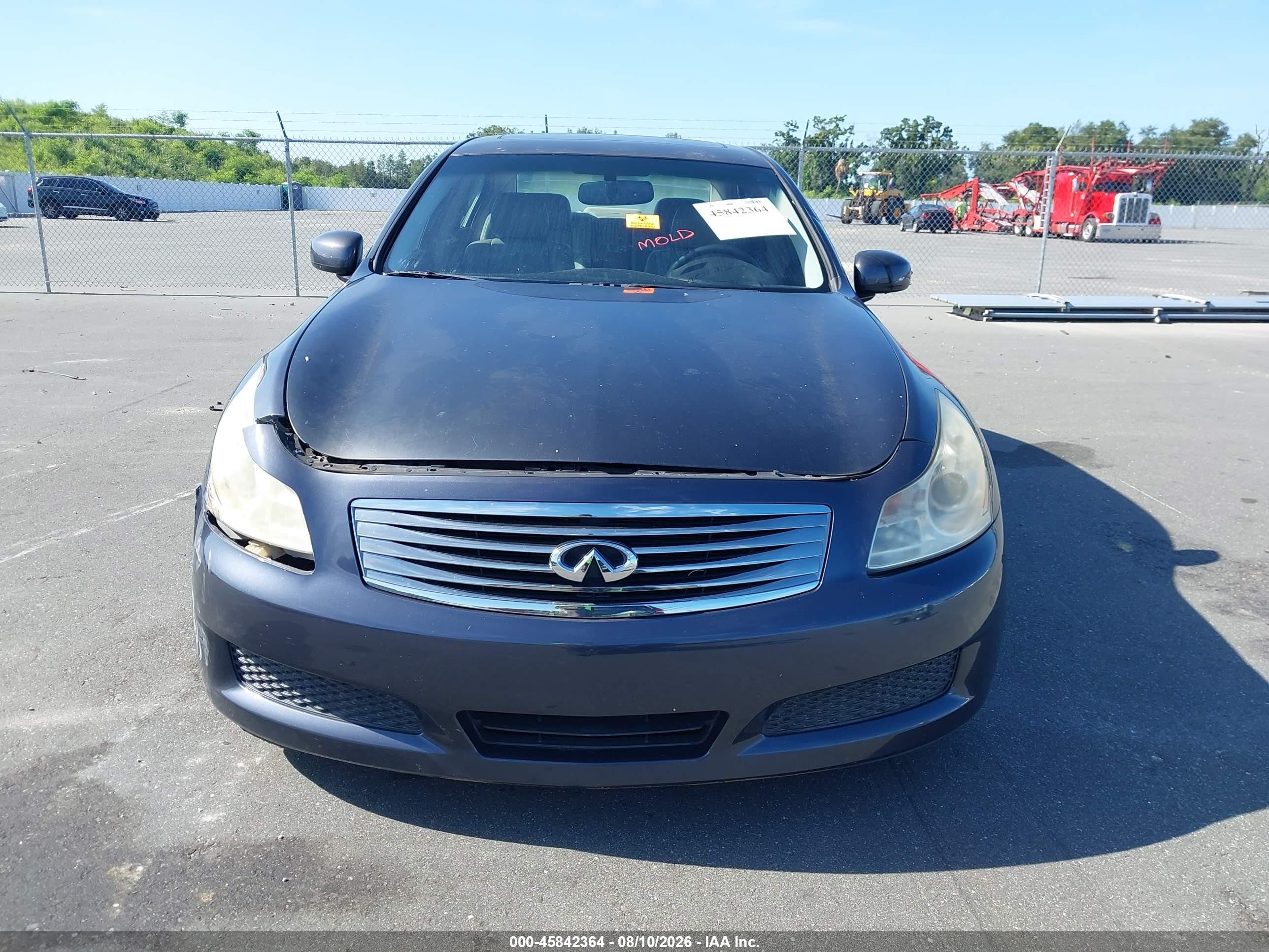 2008 Infiniti G35 Journey Gray vin: JNKBV61E68M204506
