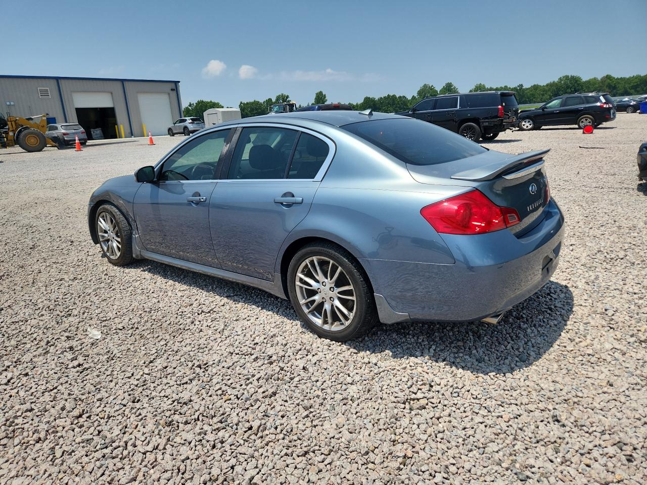 2008 Infiniti G35 Base Blue vin: JNKBV61E68M207406