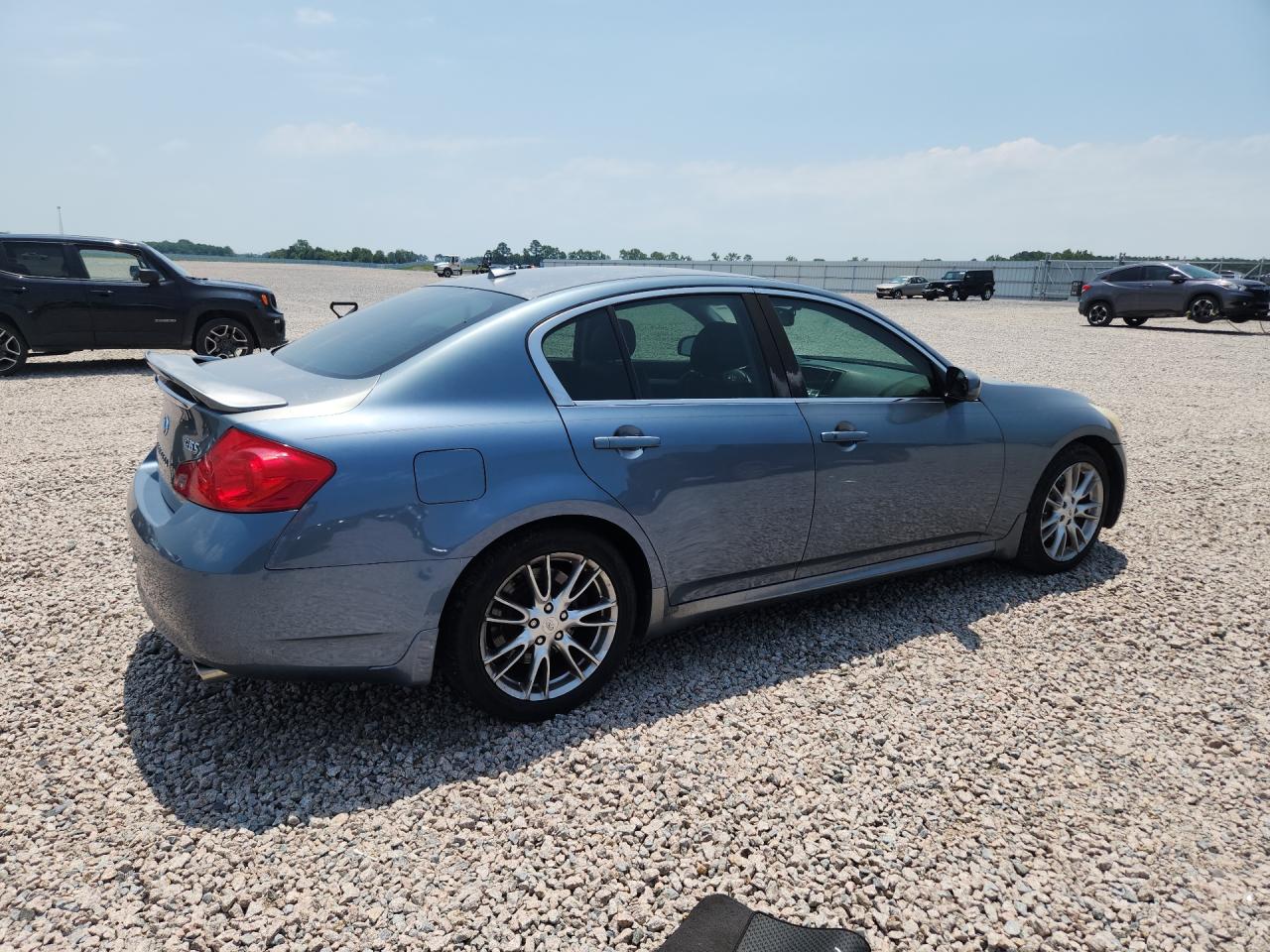 2008 Infiniti G35 Base Blue vin: JNKBV61E68M207406