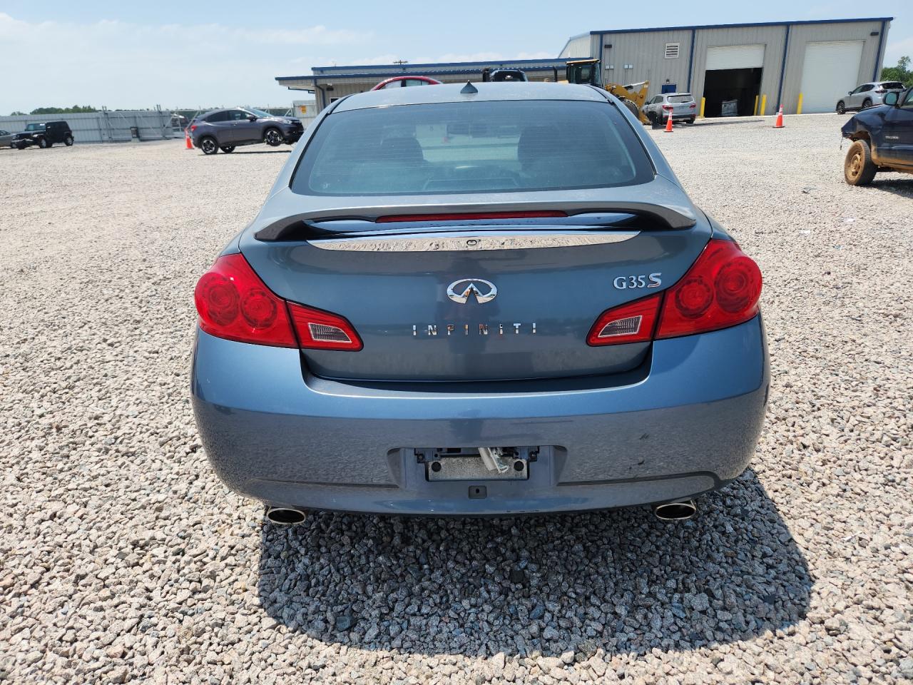 2008 Infiniti G35 Base Blue vin: JNKBV61E68M207406