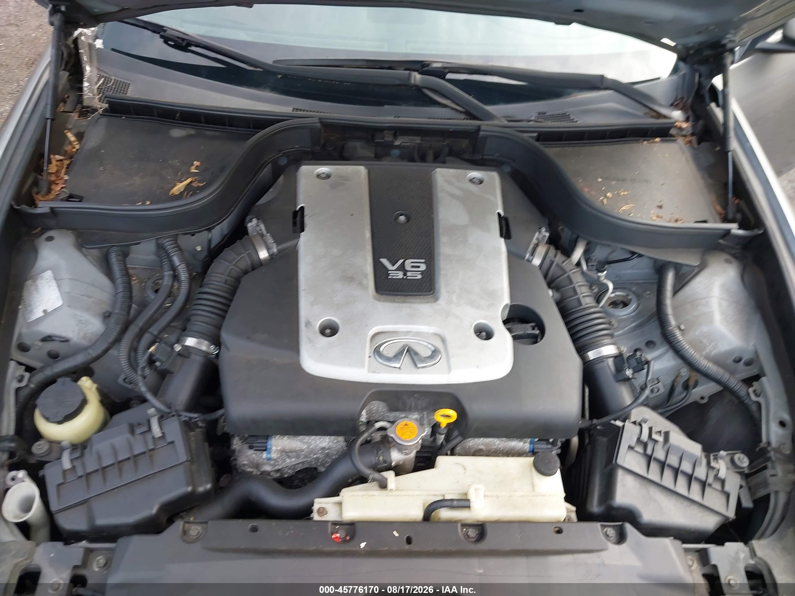 2008 Infiniti G35 Journey Серый vin: JNKBV61E68M221922