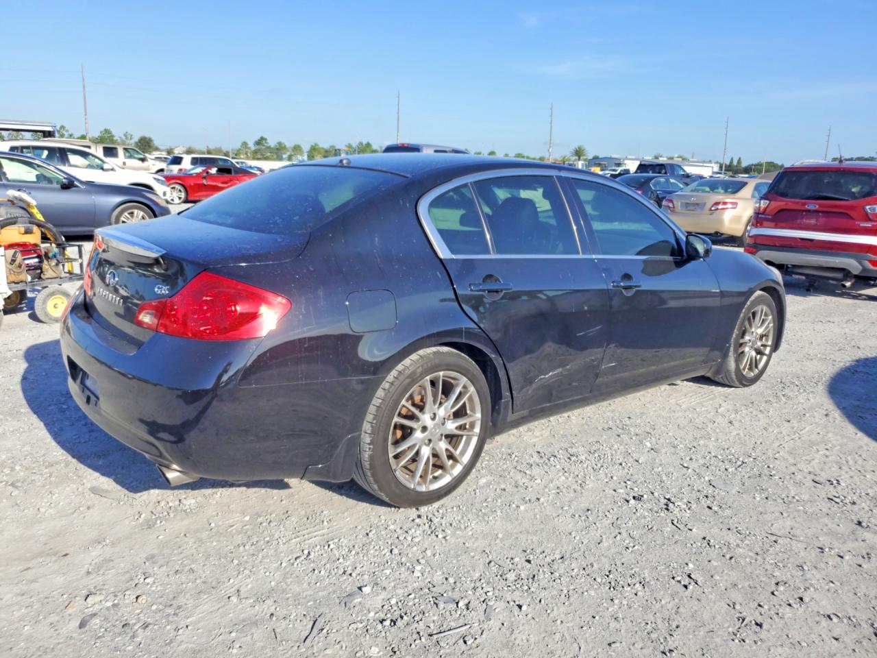 2007 Infiniti G35 Base Черный vin: JNKBV61E77M713258