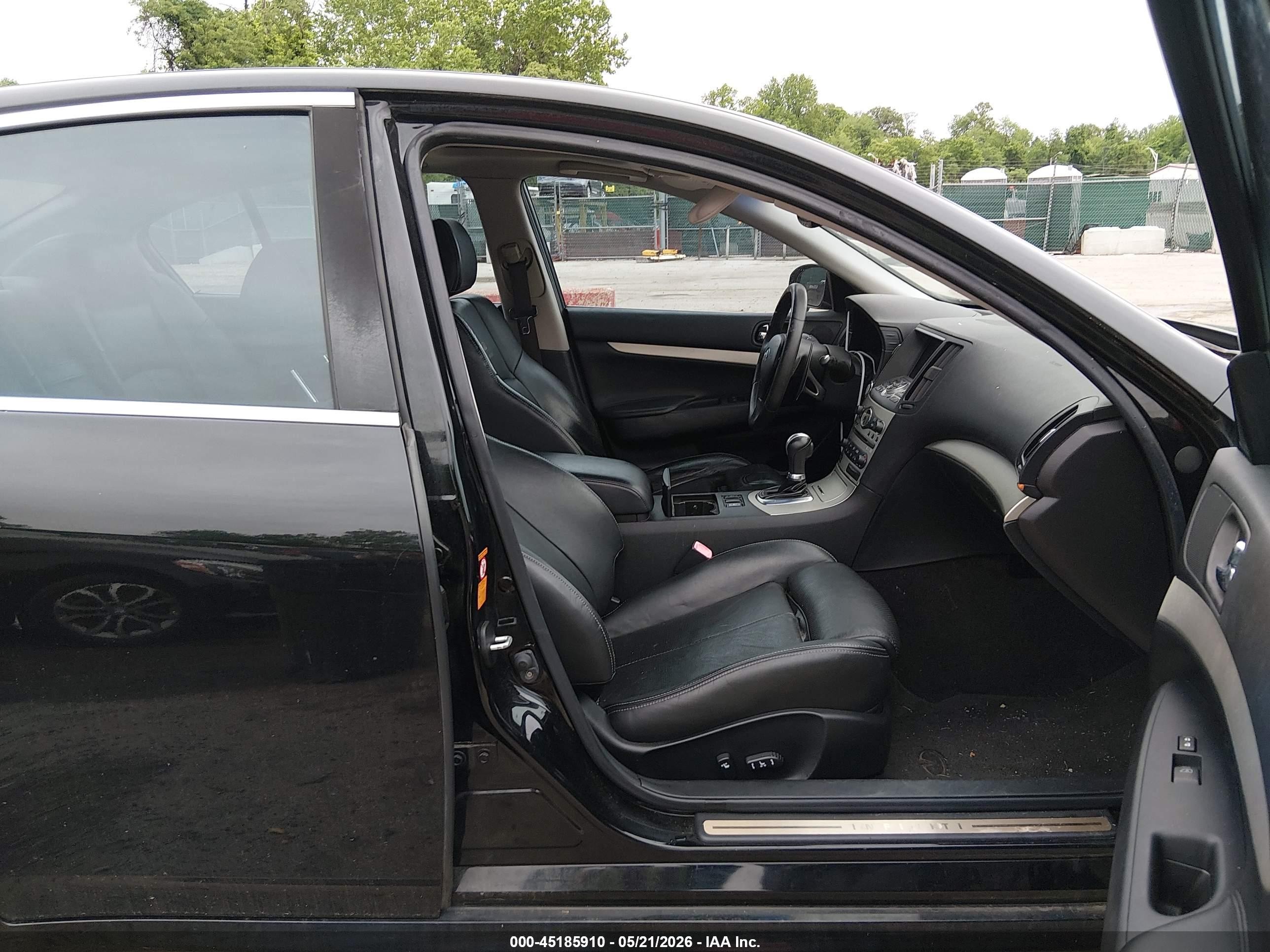 2007 Infiniti G35 Sport Black vin: JNKBV61E77M720906