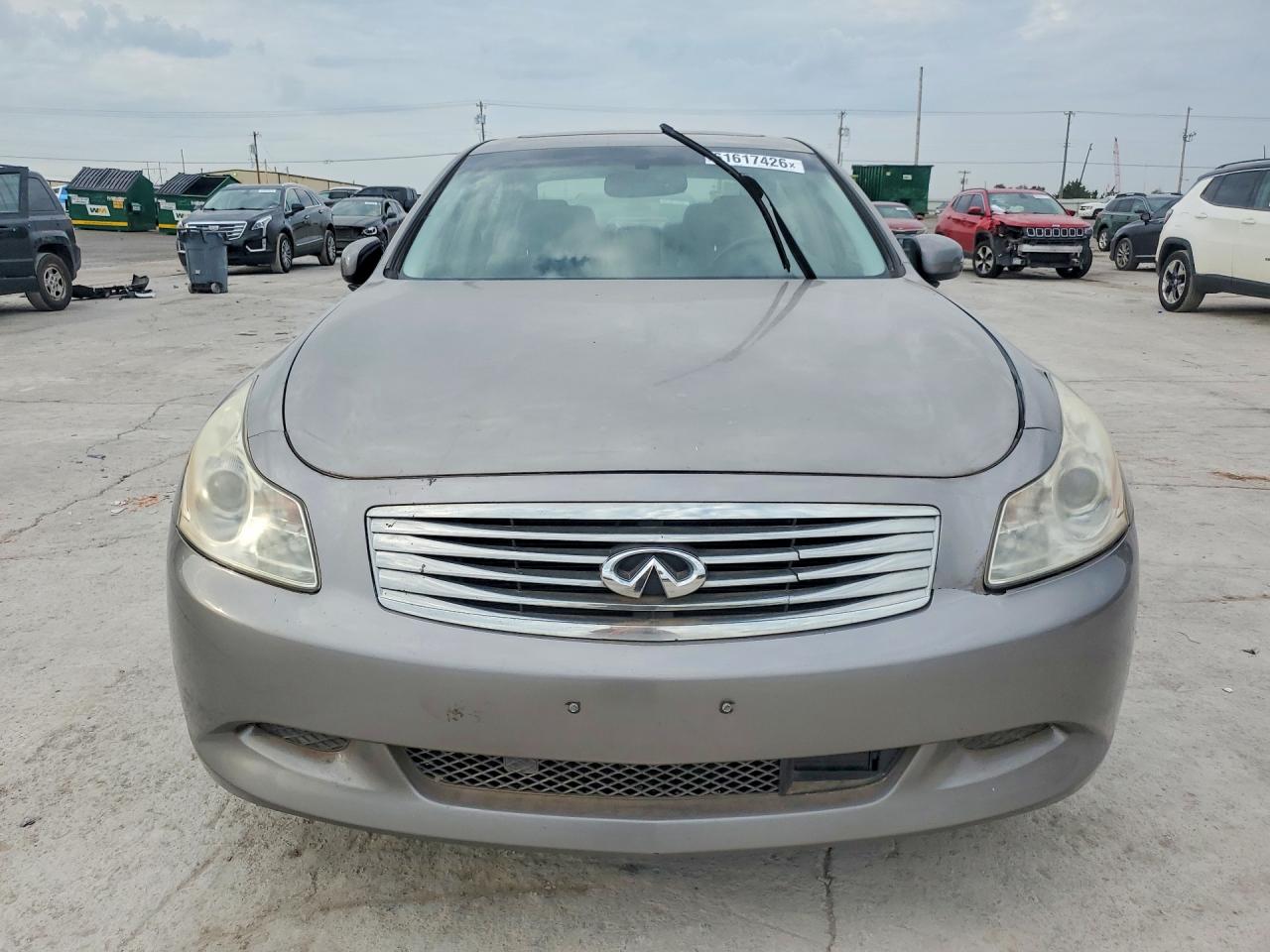 2007 Infiniti G35 Base Silver vin: JNKBV61E77M721179