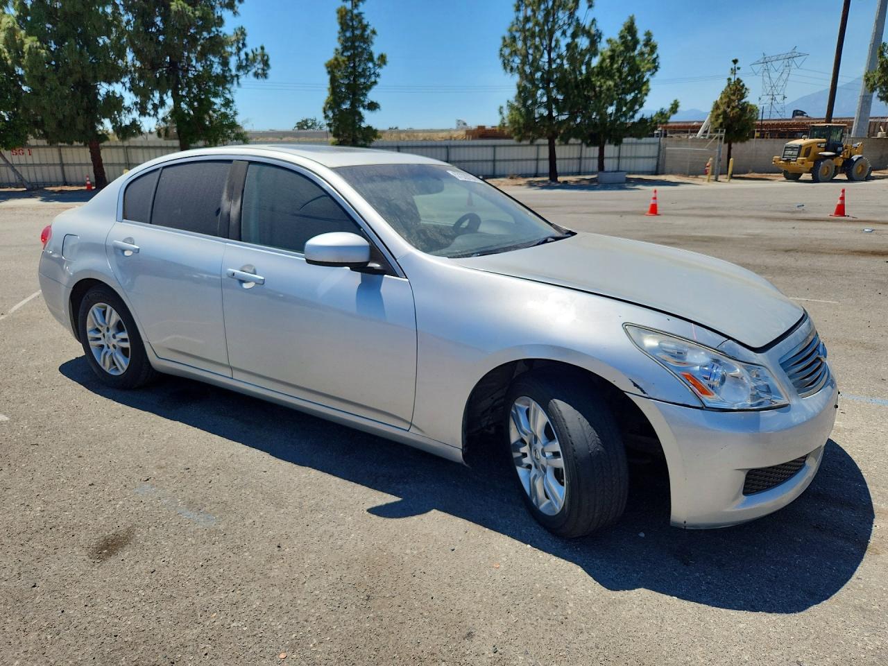 2007 Infiniti G35 Base Silver vin: JNKBV61E77M724583