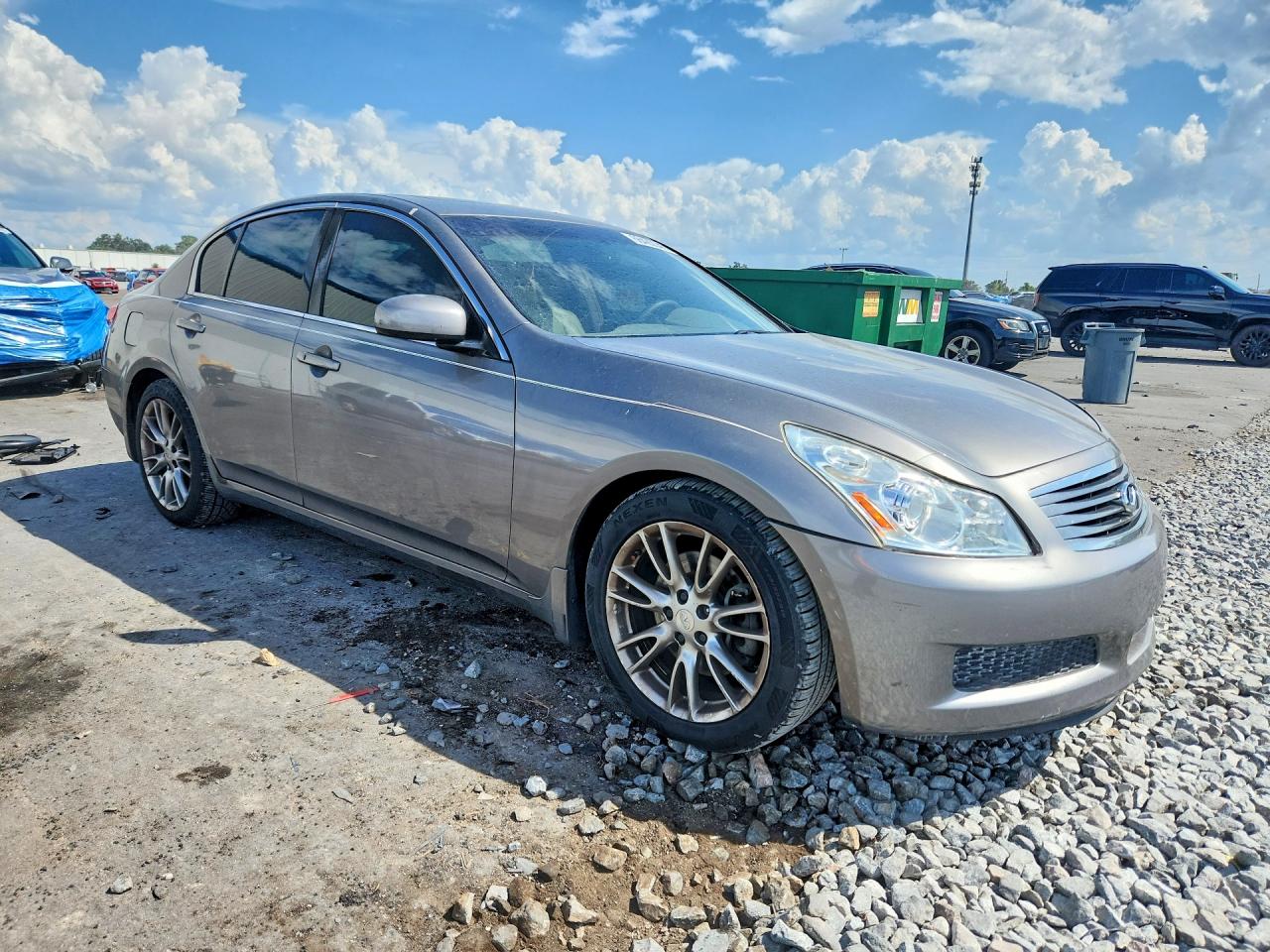 2008 Infiniti G35 Base Gray vin: JNKBV61E78M200402