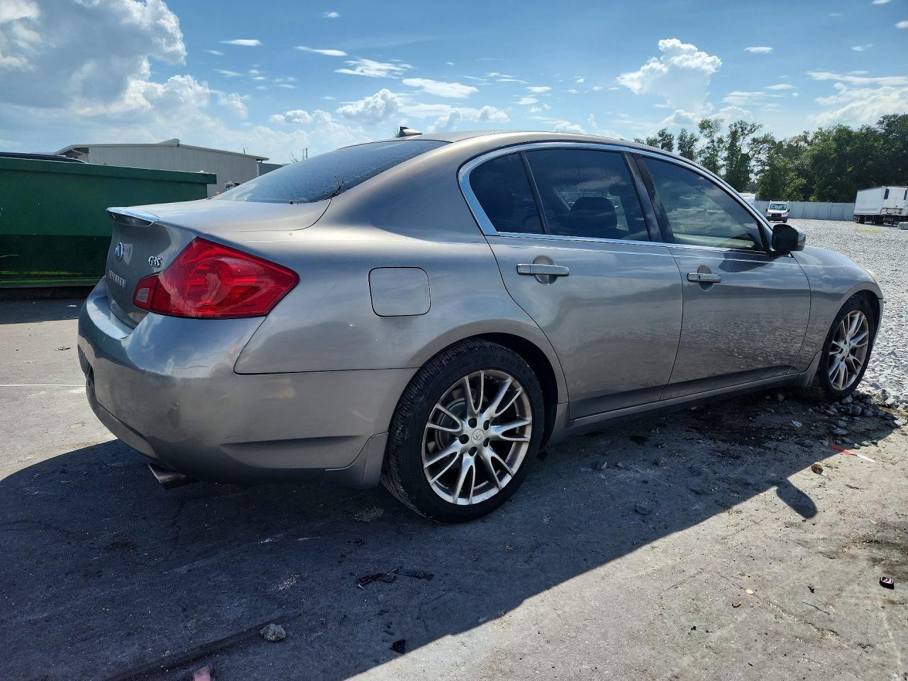 2008 Infiniti G35 Base Gray vin: JNKBV61E78M200402