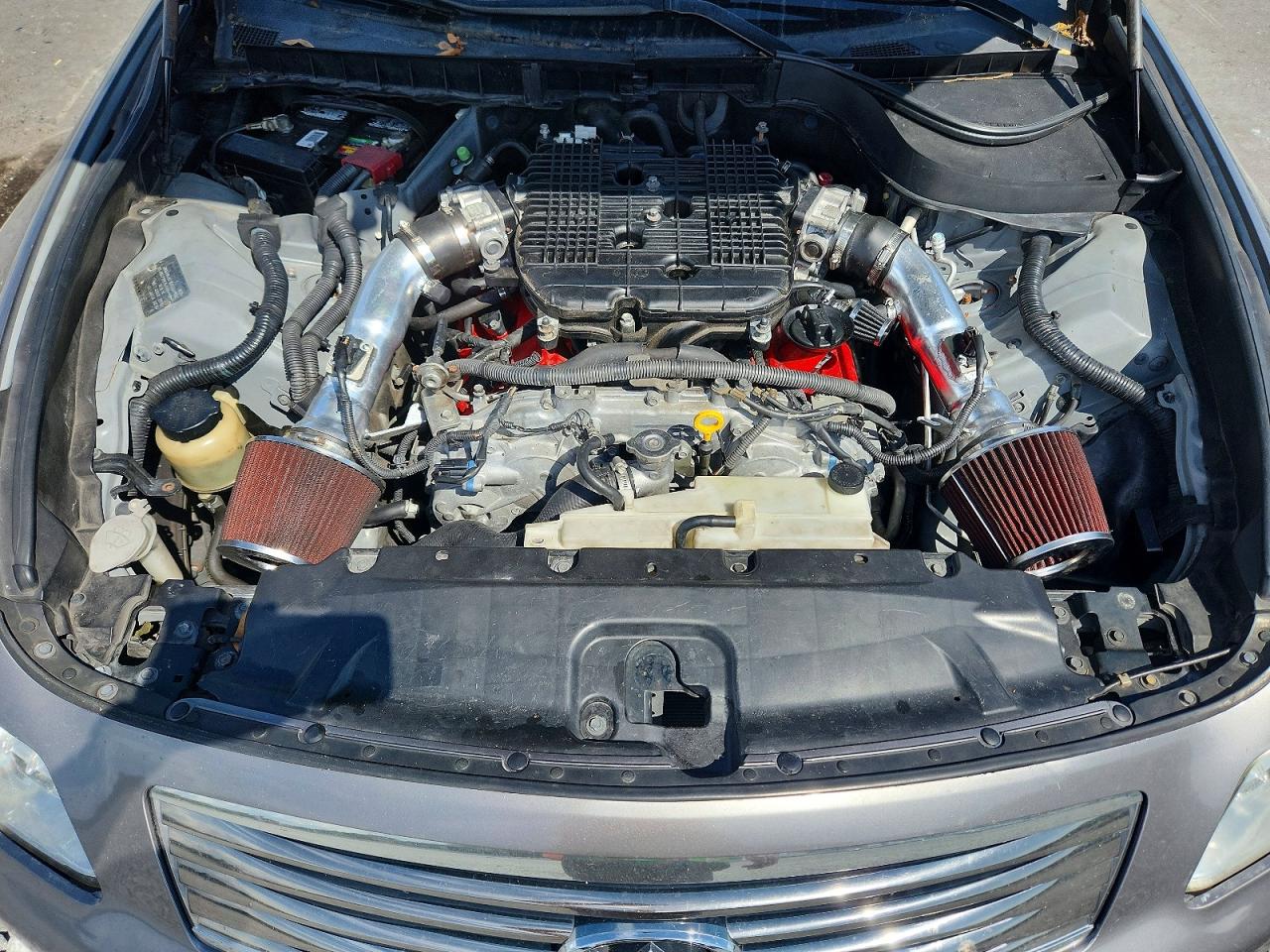 2008 Infiniti G35 Base Gray vin: JNKBV61E78M200402
