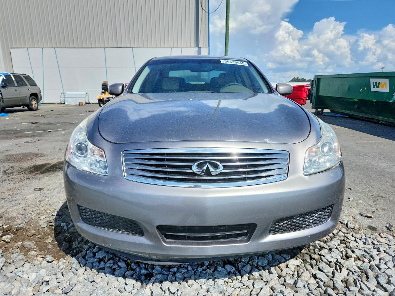2008 Infiniti G35 Base Gray vin: JNKBV61E78M200402