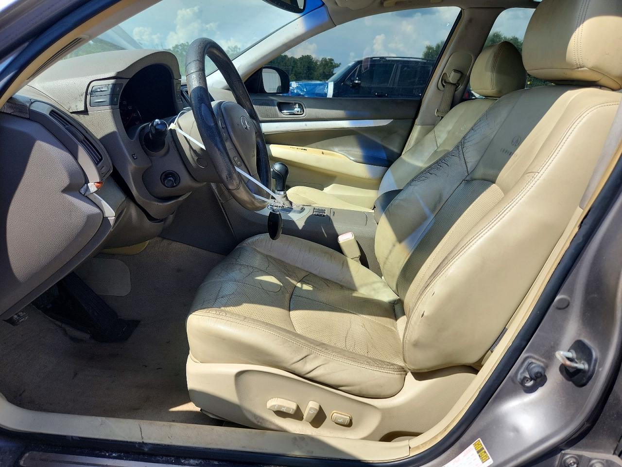 2008 Infiniti G35 Base Gray vin: JNKBV61E78M200402