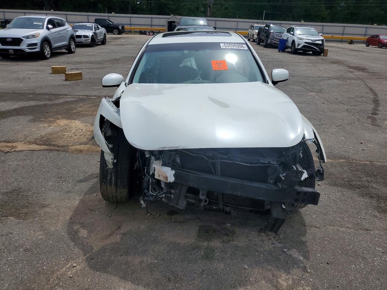 2008 Infiniti G35 Base White vin: JNKBV61E78M210458