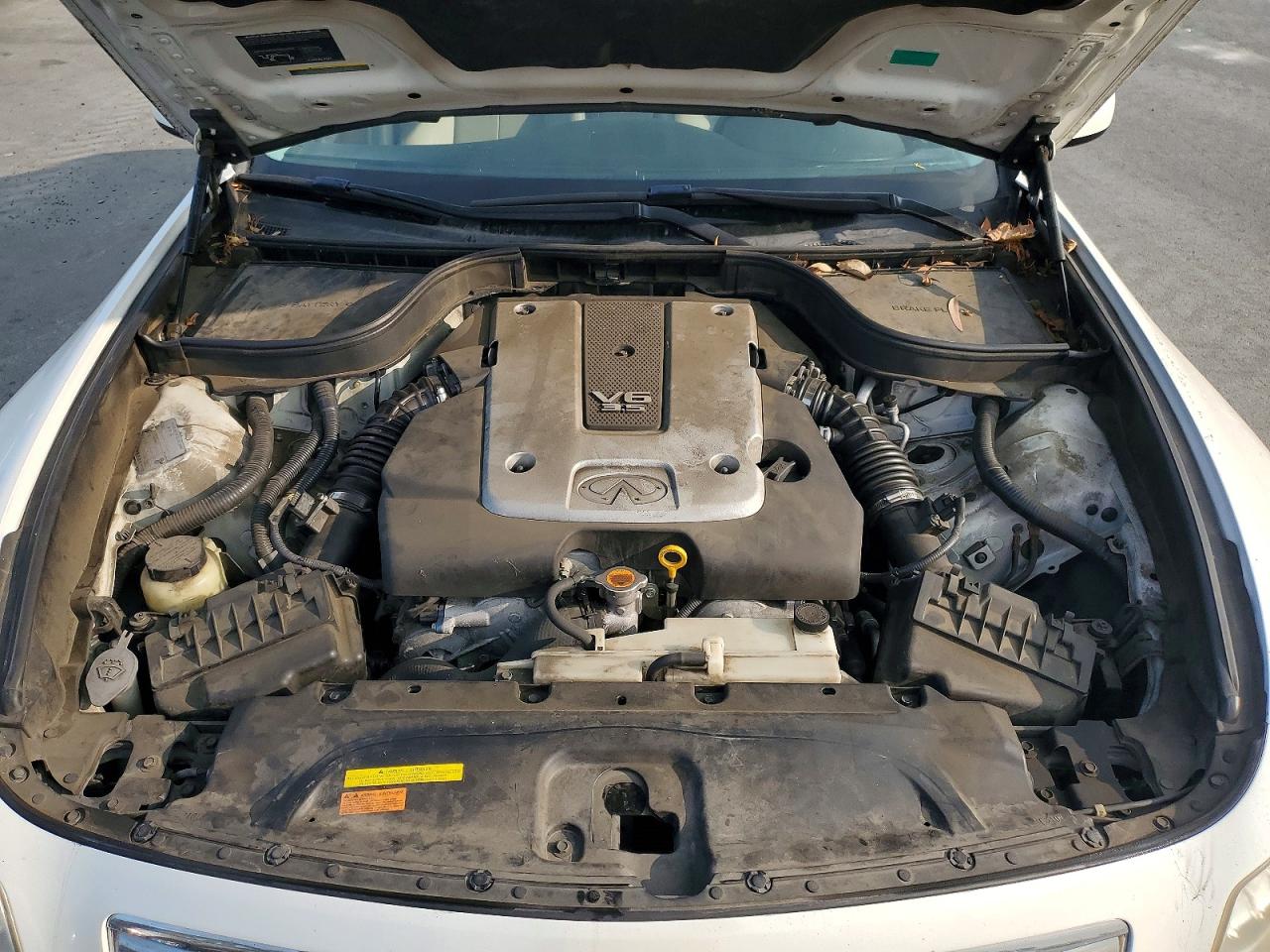 2008 Infiniti G35 Base White vin: JNKBV61E78M214980