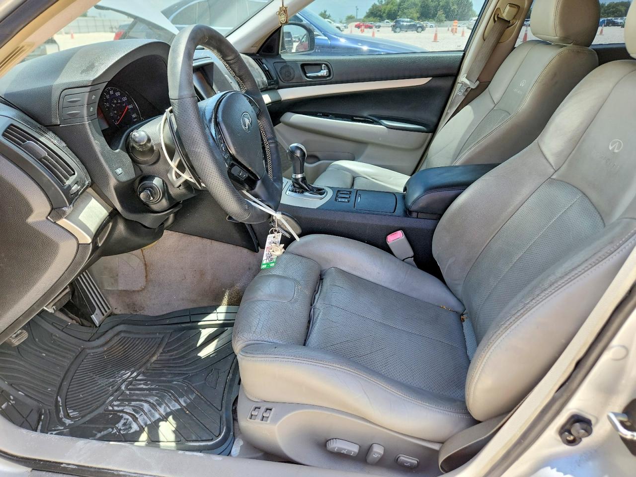 2008 Infiniti G35 Base Silver vin: JNKBV61E78M225848