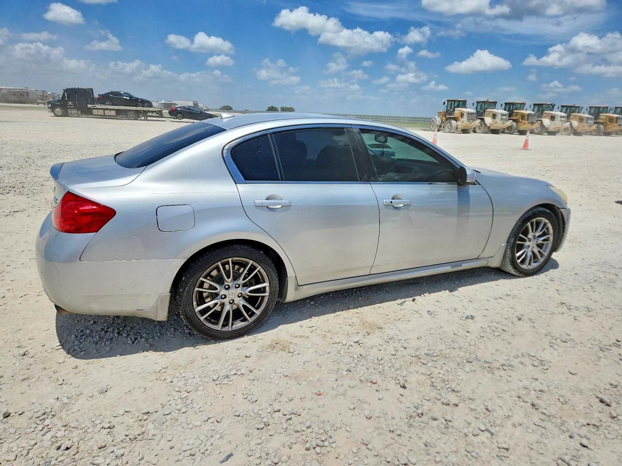 2008 Infiniti G35 Base Silver vin: JNKBV61E78M225848