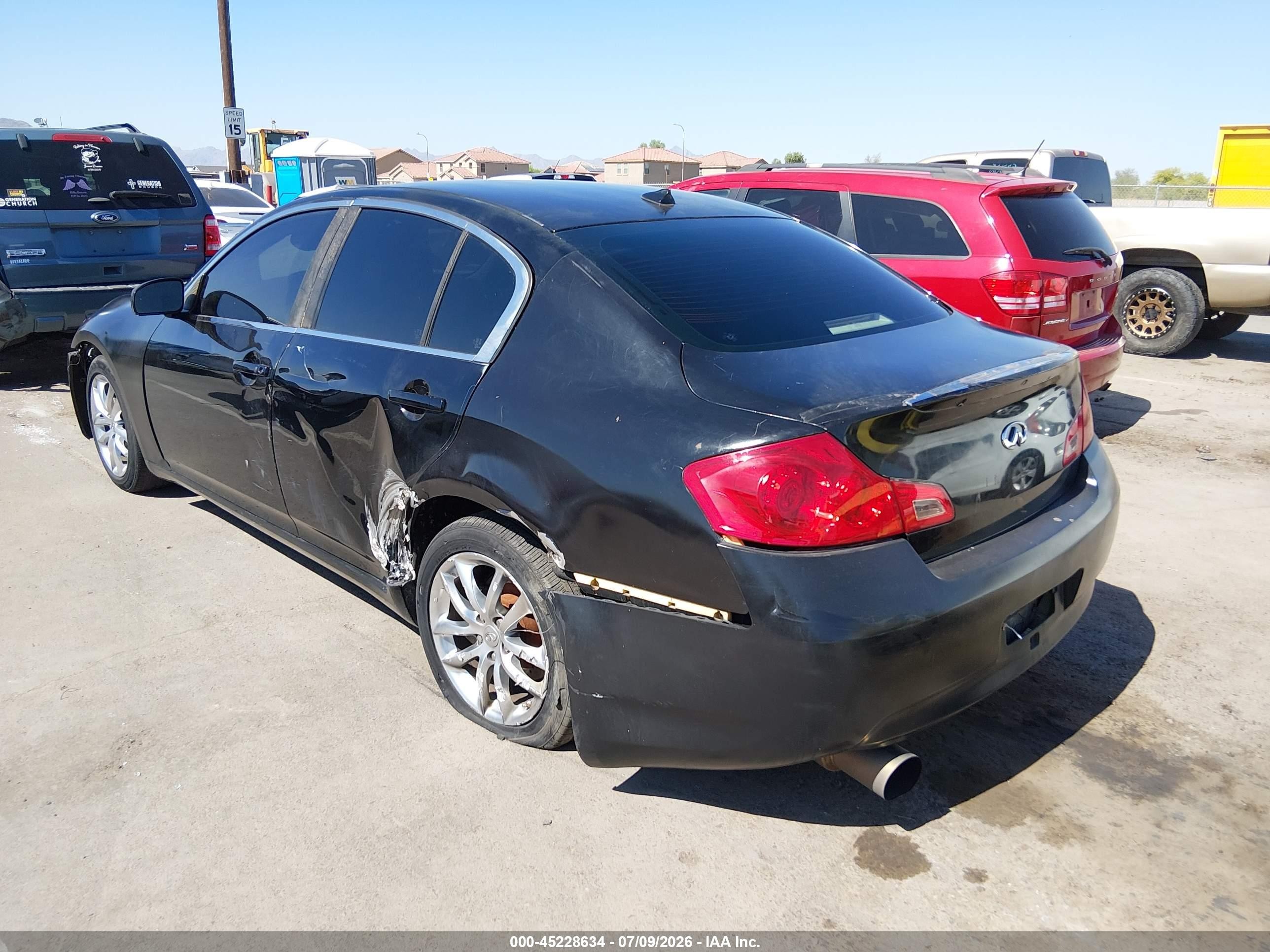 2008 Infiniti G35 Journey Gray vin: JNKBV61E78M227941