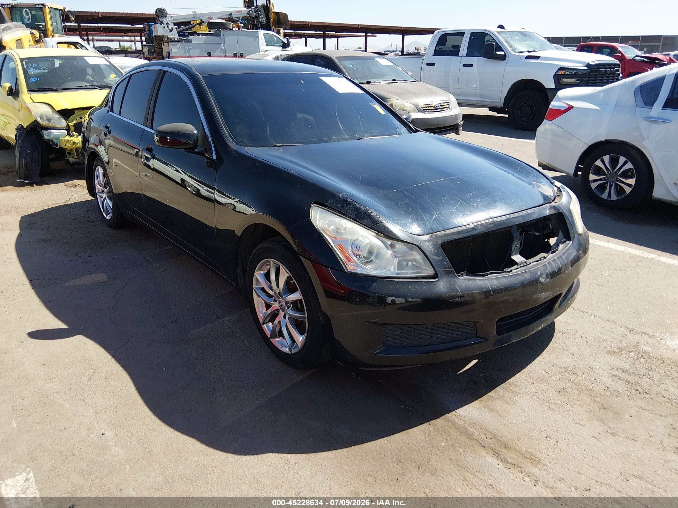 2008 Infiniti G35 Journey Gray vin: JNKBV61E78M227941