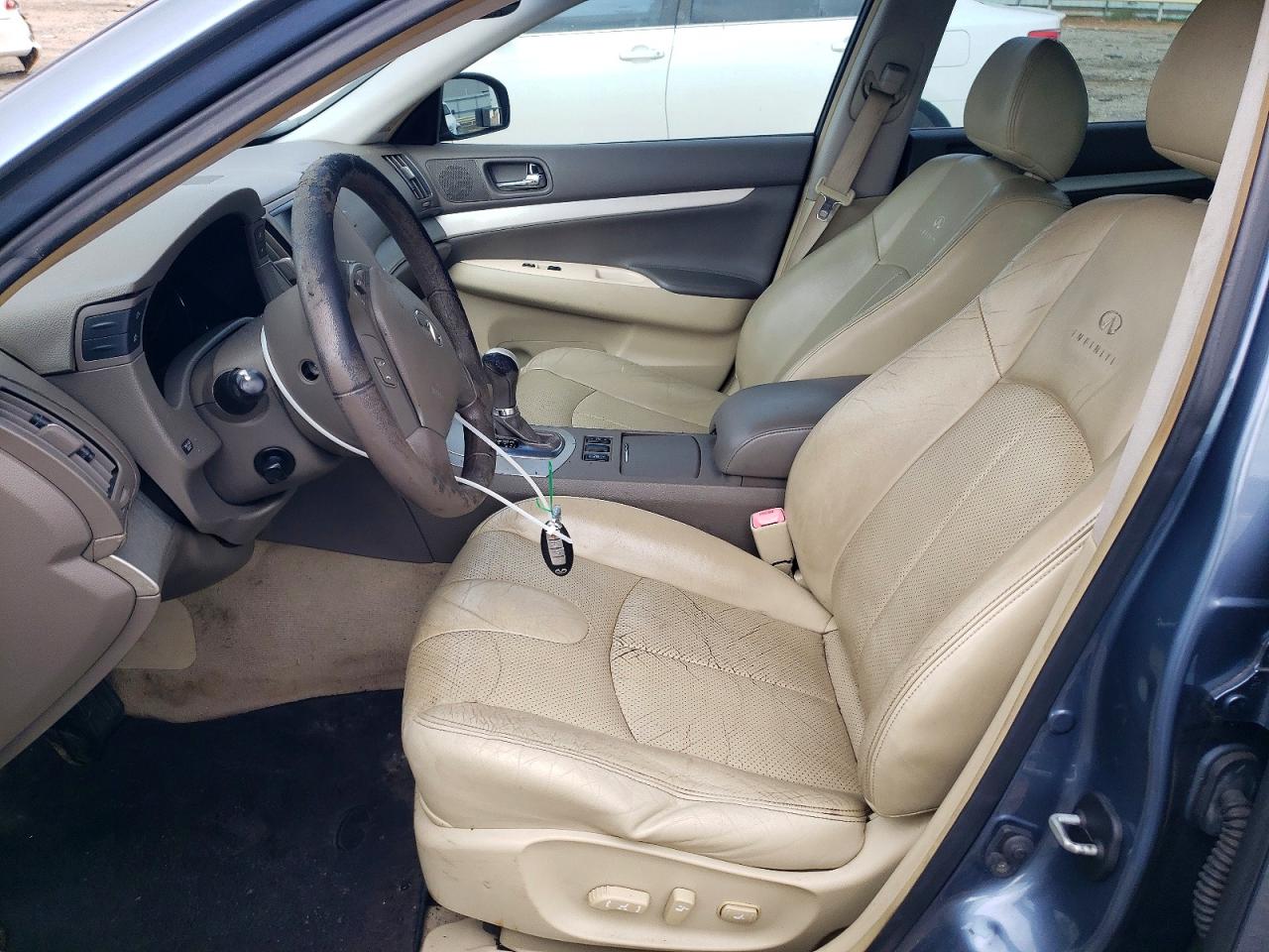 2007 Infiniti G35 Base Blue vin: JNKBV61E87M706352
