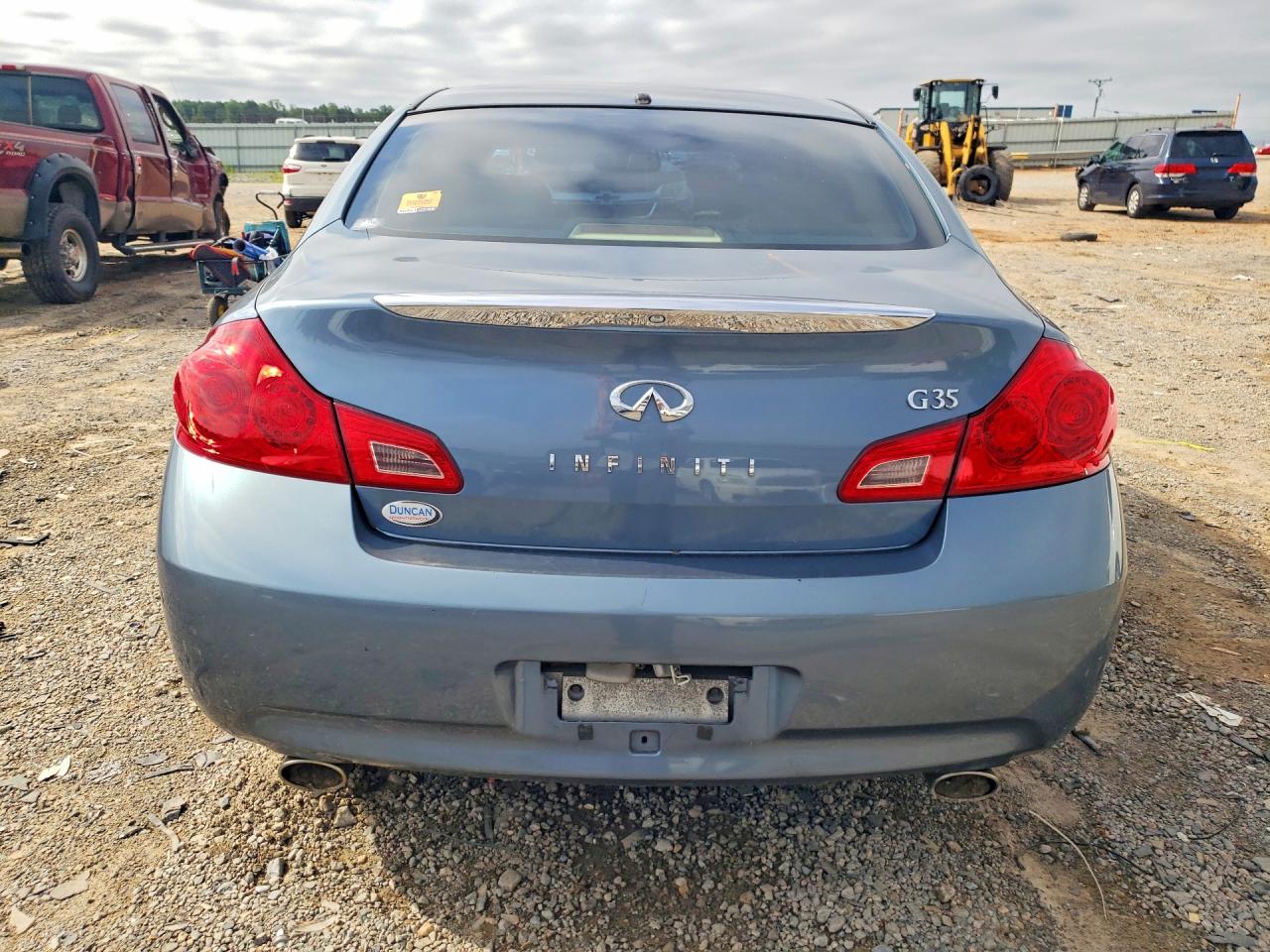 2007 Infiniti G35 Base Blue vin: JNKBV61E87M706352