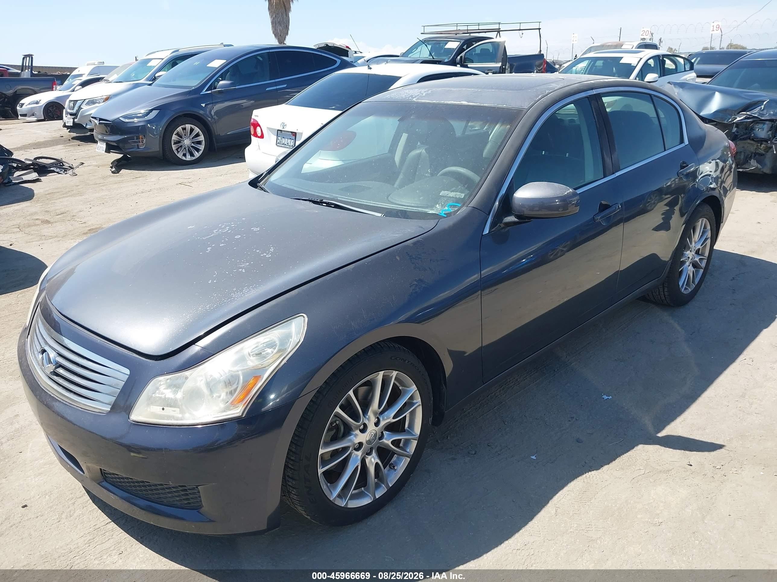 2007 Infiniti G35 Journey Gray vin: JNKBV61E87M716847