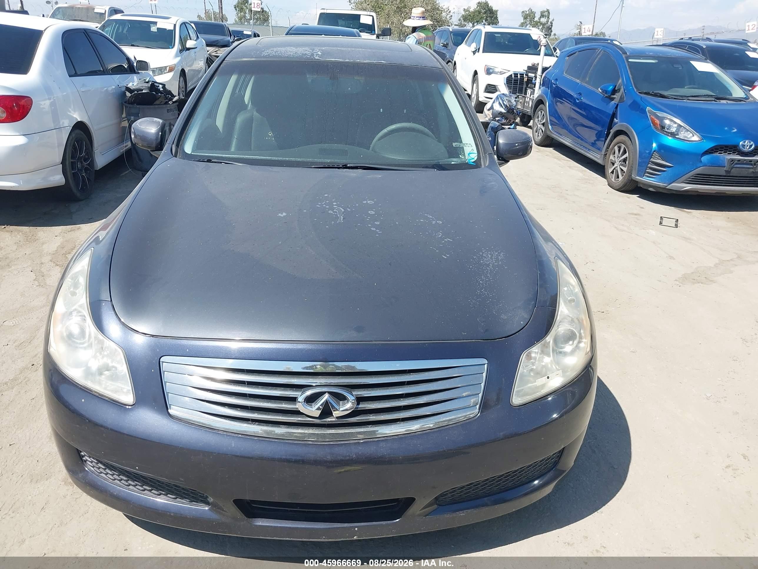 2007 Infiniti G35 Journey Gray vin: JNKBV61E87M716847