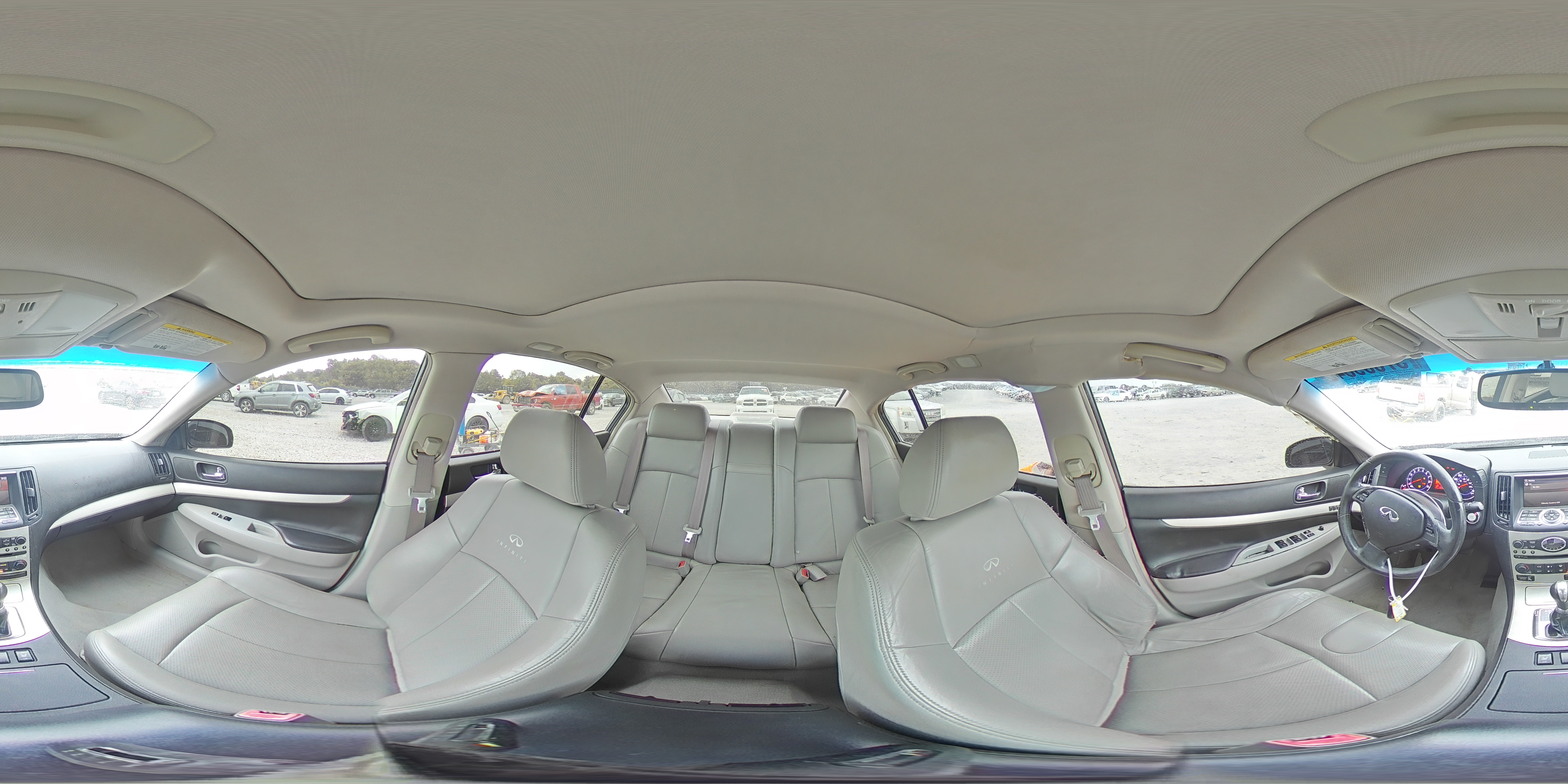 2008 Infiniti G35 Base Silver vin: JNKBV61E88M218066