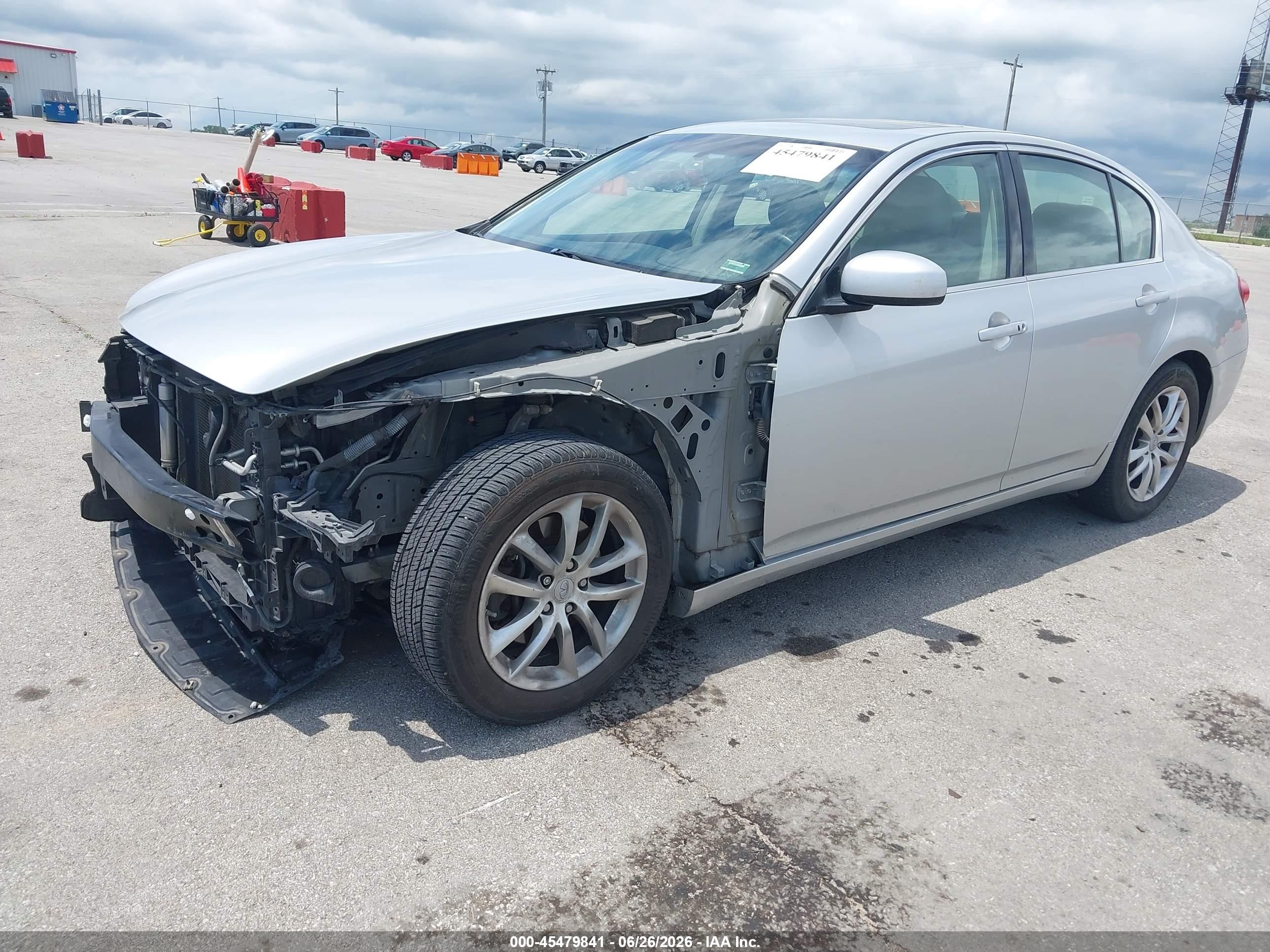 2008 Infiniti G35 Journey Серый vin: JNKBV61E88M220786