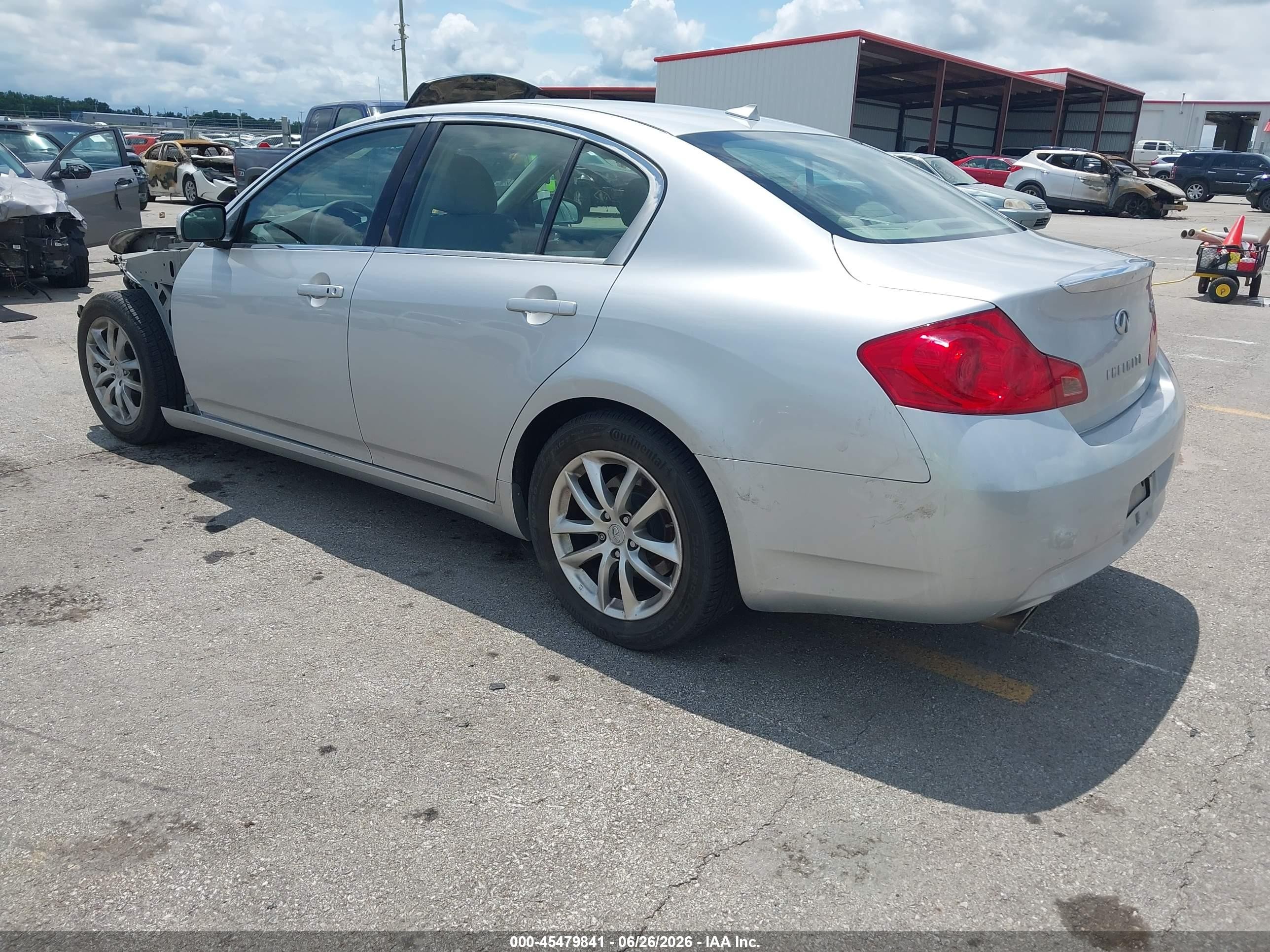 2008 Infiniti G35 Journey Серый vin: JNKBV61E88M220786