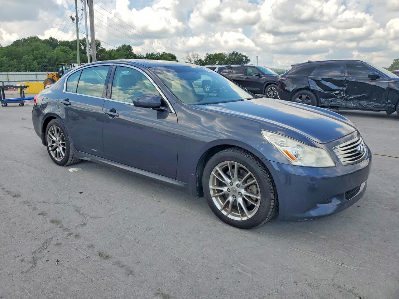 2008 Infiniti G35 Base Gray vin: JNKBV61E88M221100