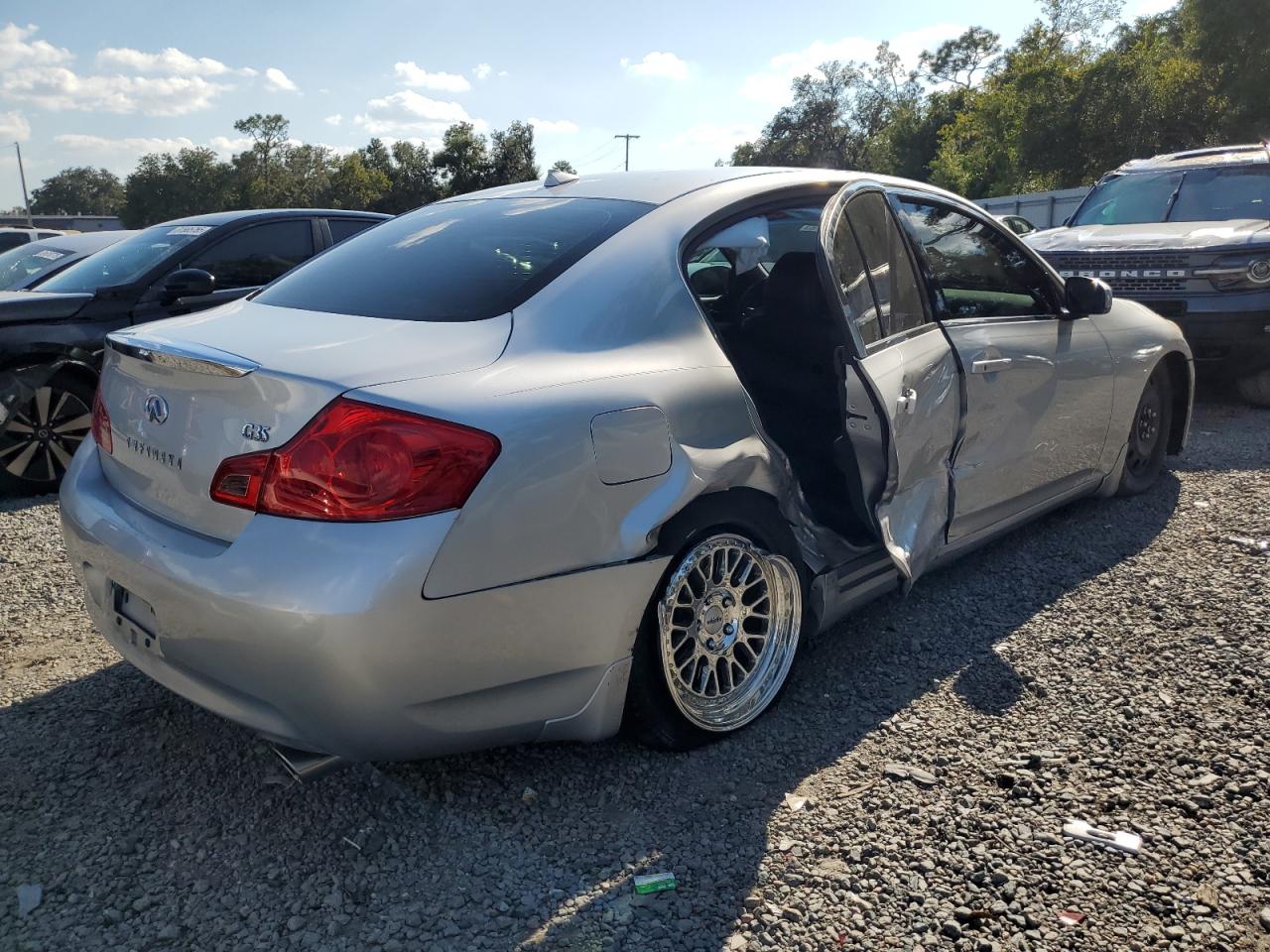 2008 Infiniti G35 Серебряный vin: JNKBV61E88M222098