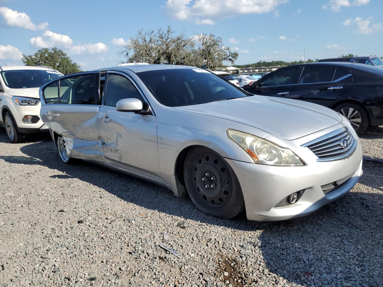 2008 Infiniti G35 Серебряный vin: JNKBV61E88M222098