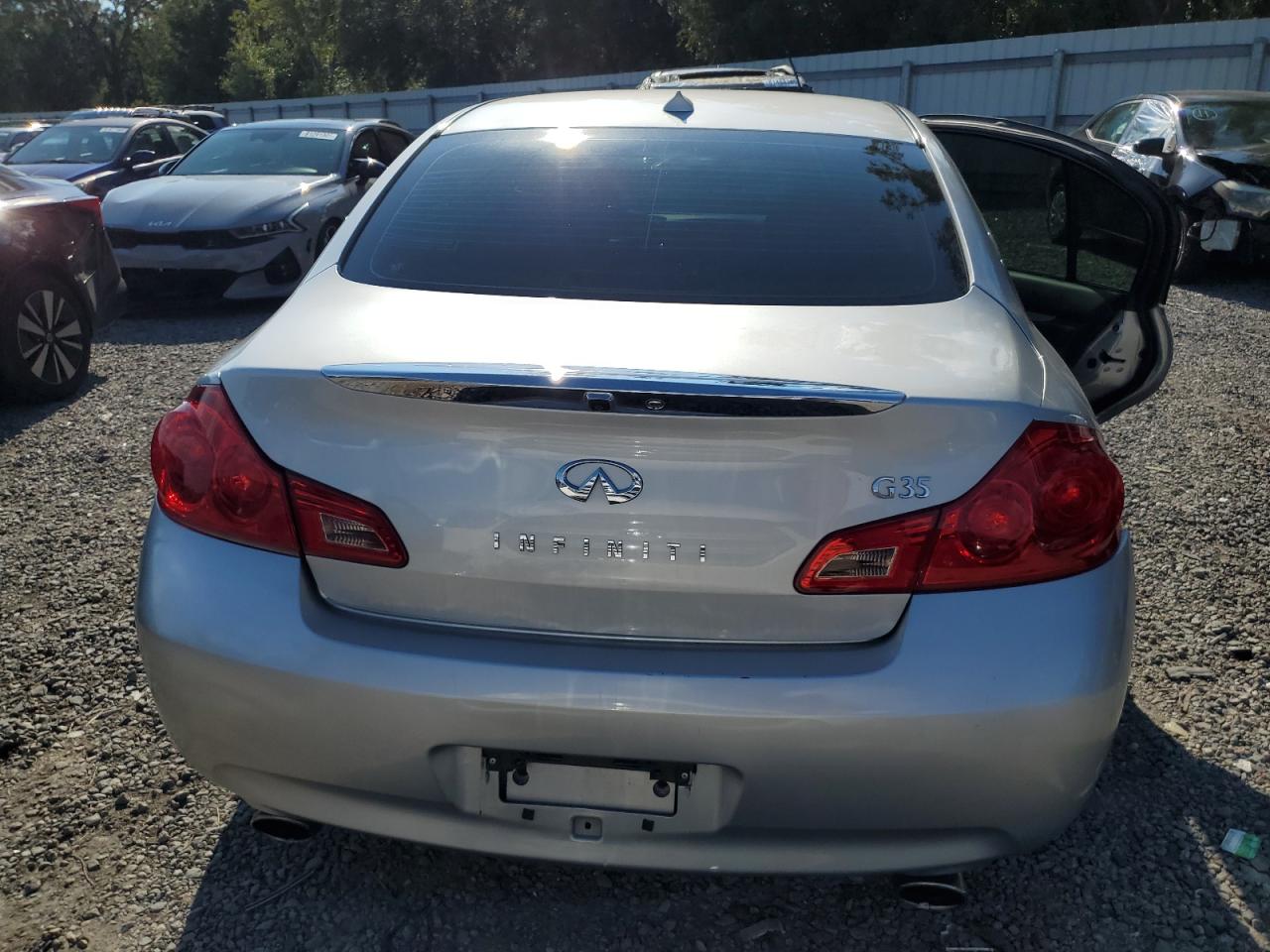 2008 Infiniti G35 Серебряный vin: JNKBV61E88M222098