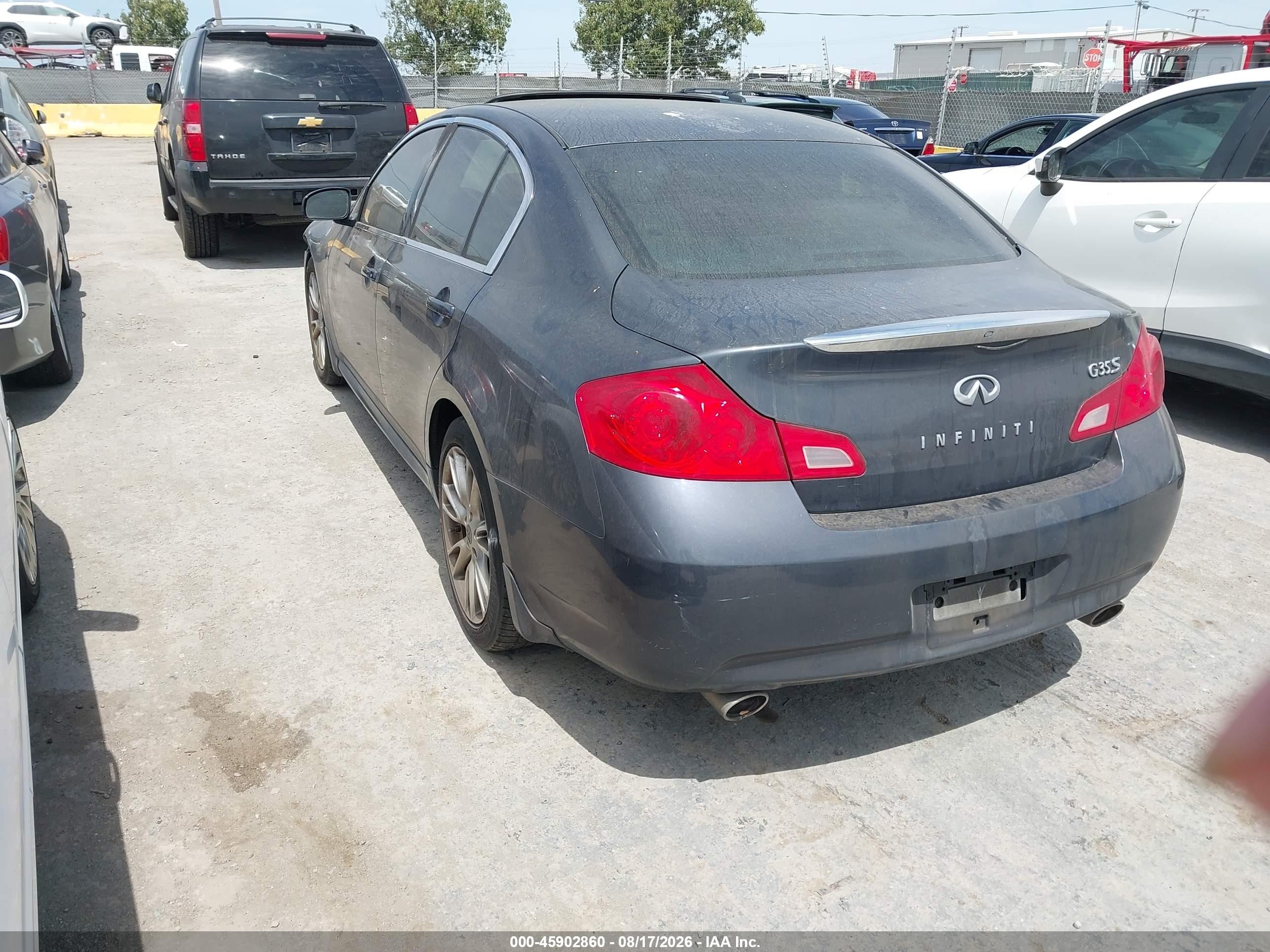 2007 Infiniti G35 Sport Gray vin: JNKBV61E97M700558