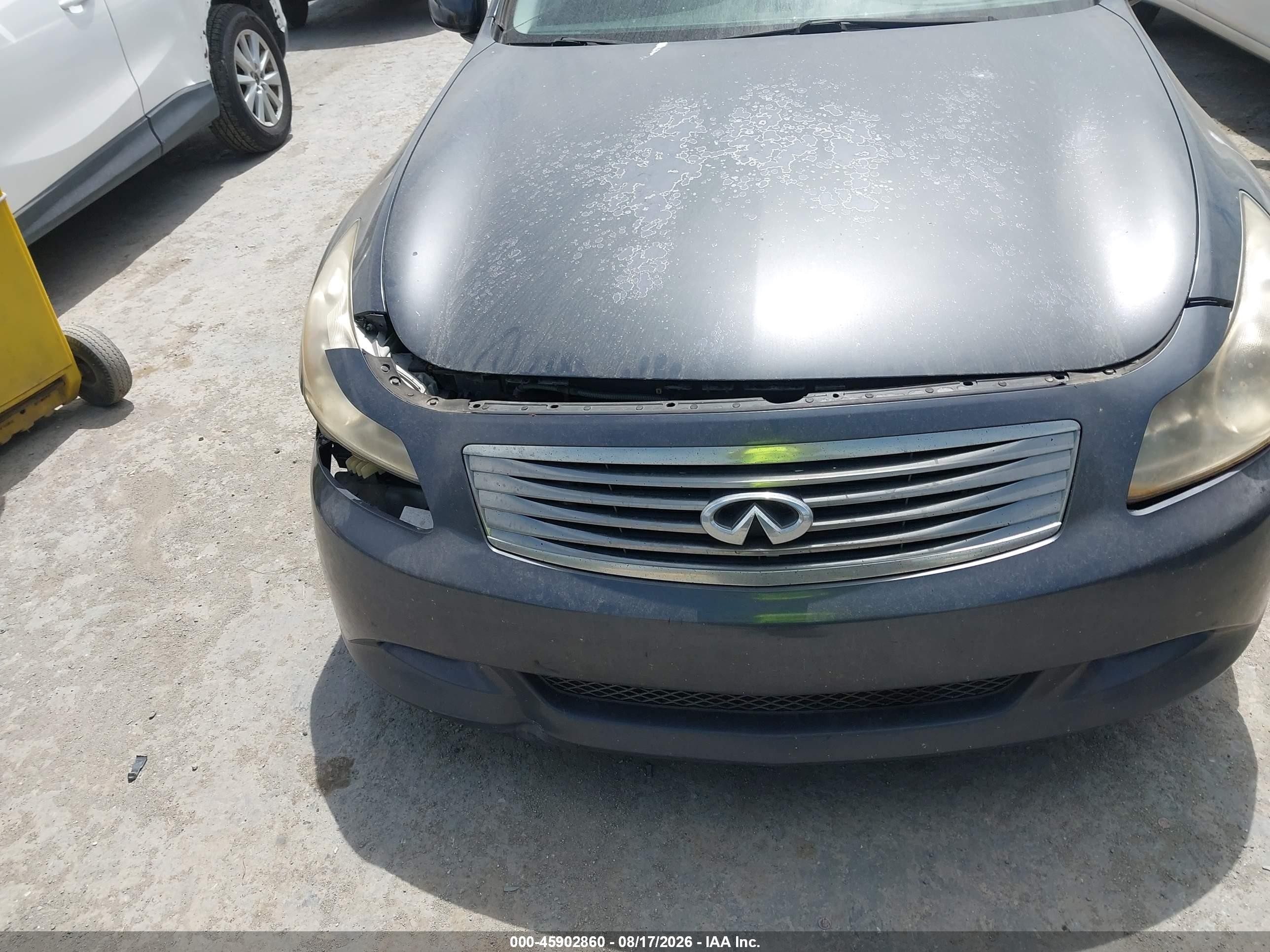 2007 Infiniti G35 Sport Gray vin: JNKBV61E97M700558