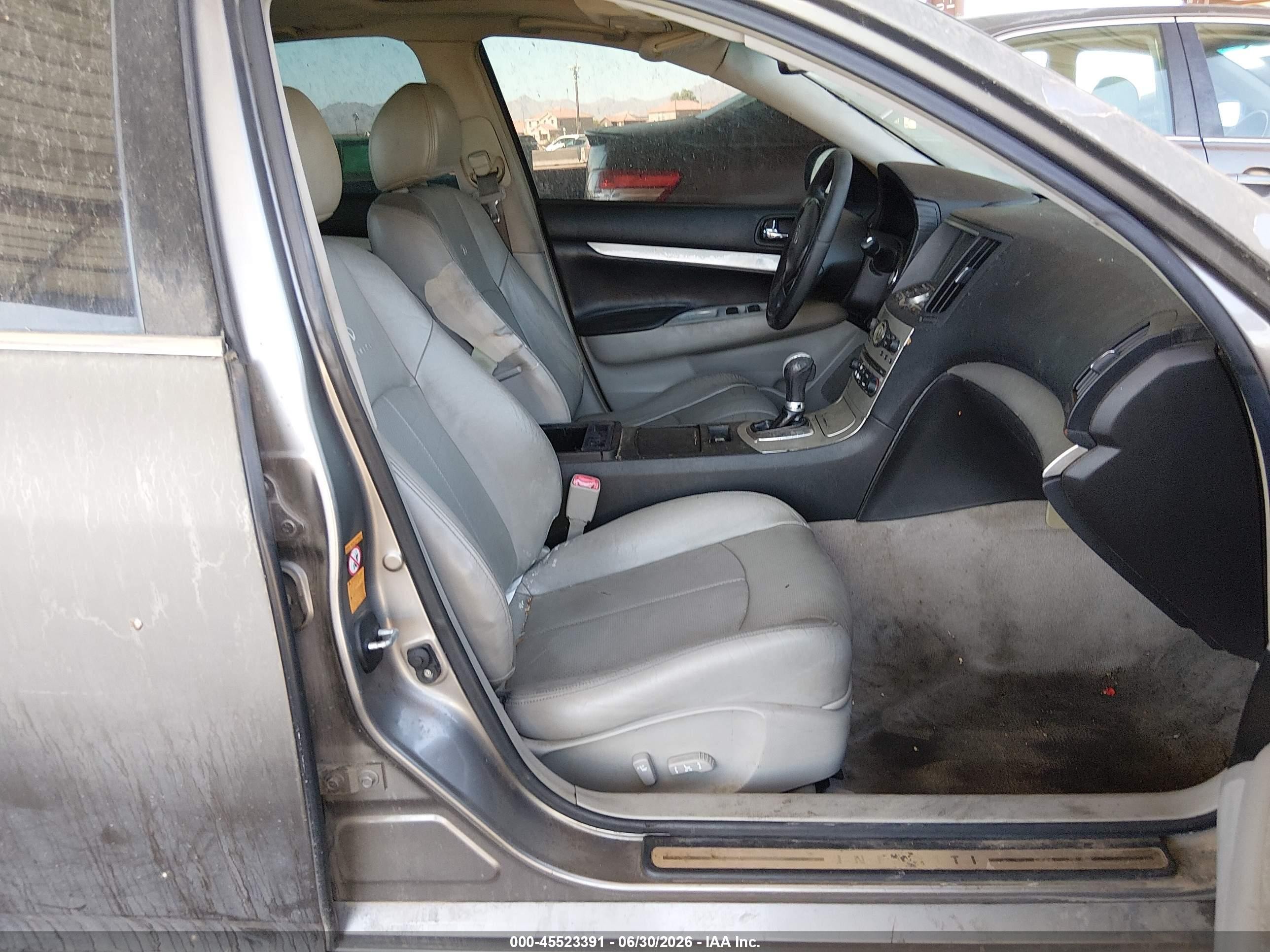 2007 Infiniti G35 Journey Silver vin: JNKBV61E97M706909