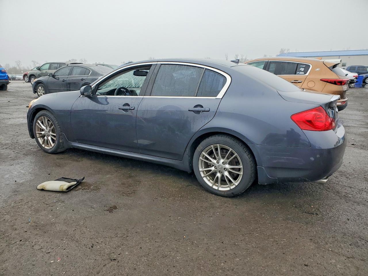 2007 Infiniti G35 Base Gray vin: JNKBV61E97M720342
