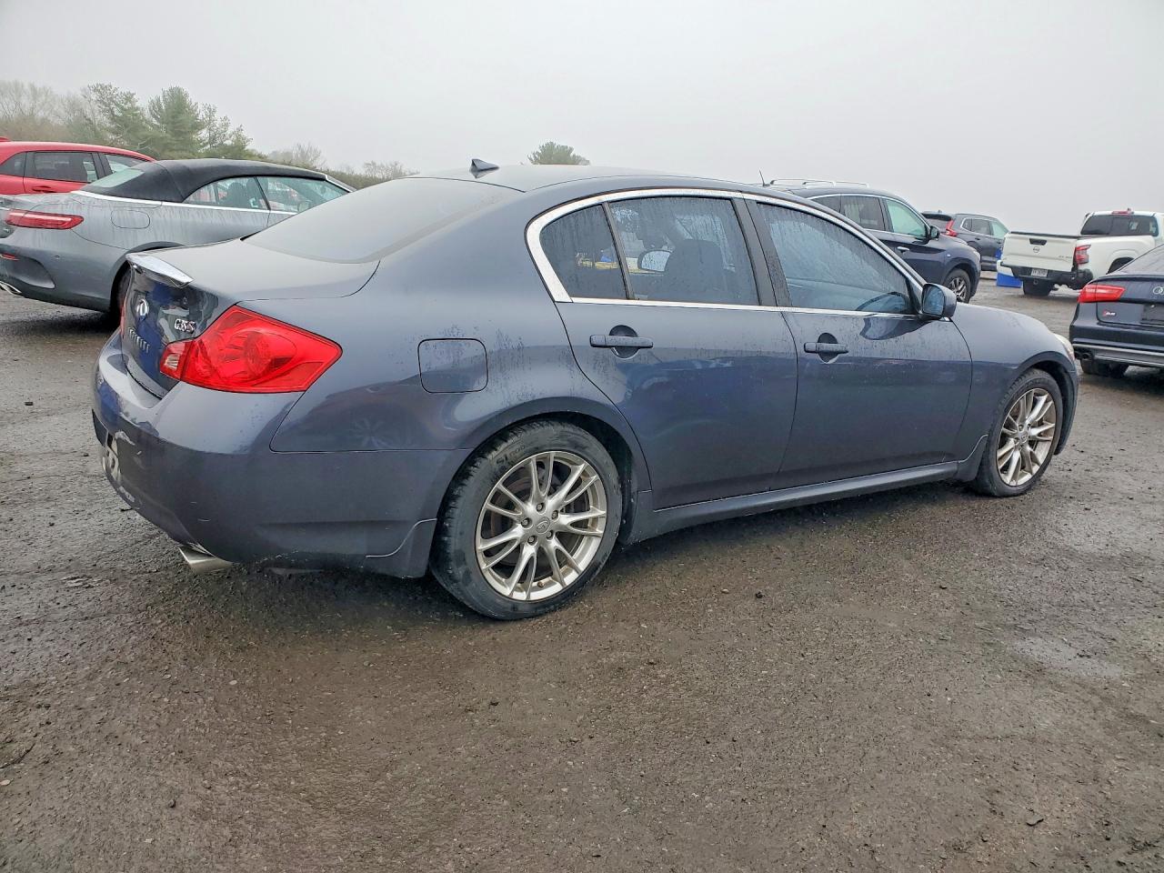 2007 Infiniti G35 Base Gray vin: JNKBV61E97M720342
