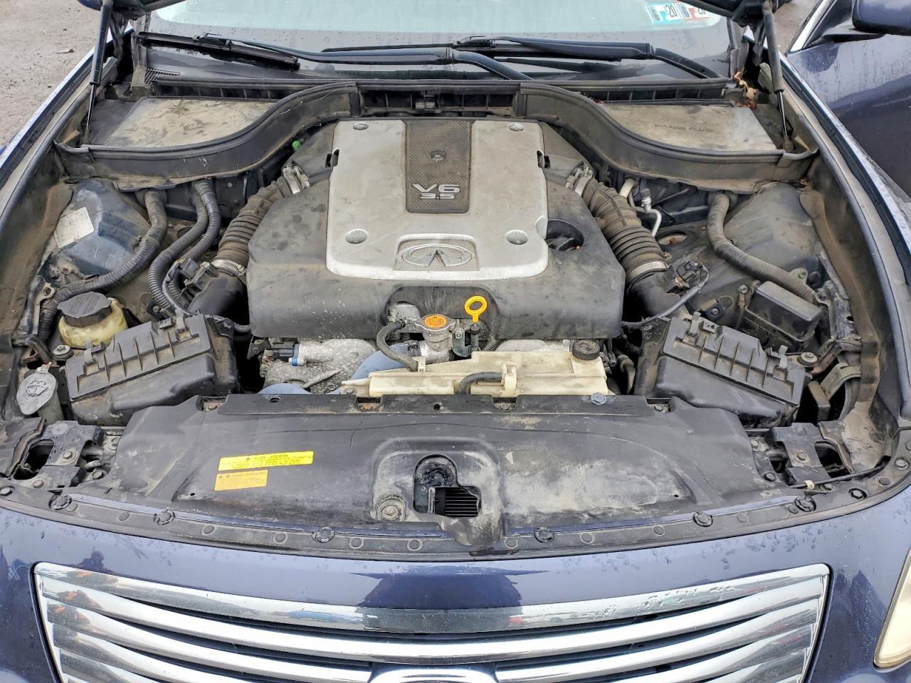 2007 Infiniti G35 Base Gray vin: JNKBV61E97M720342