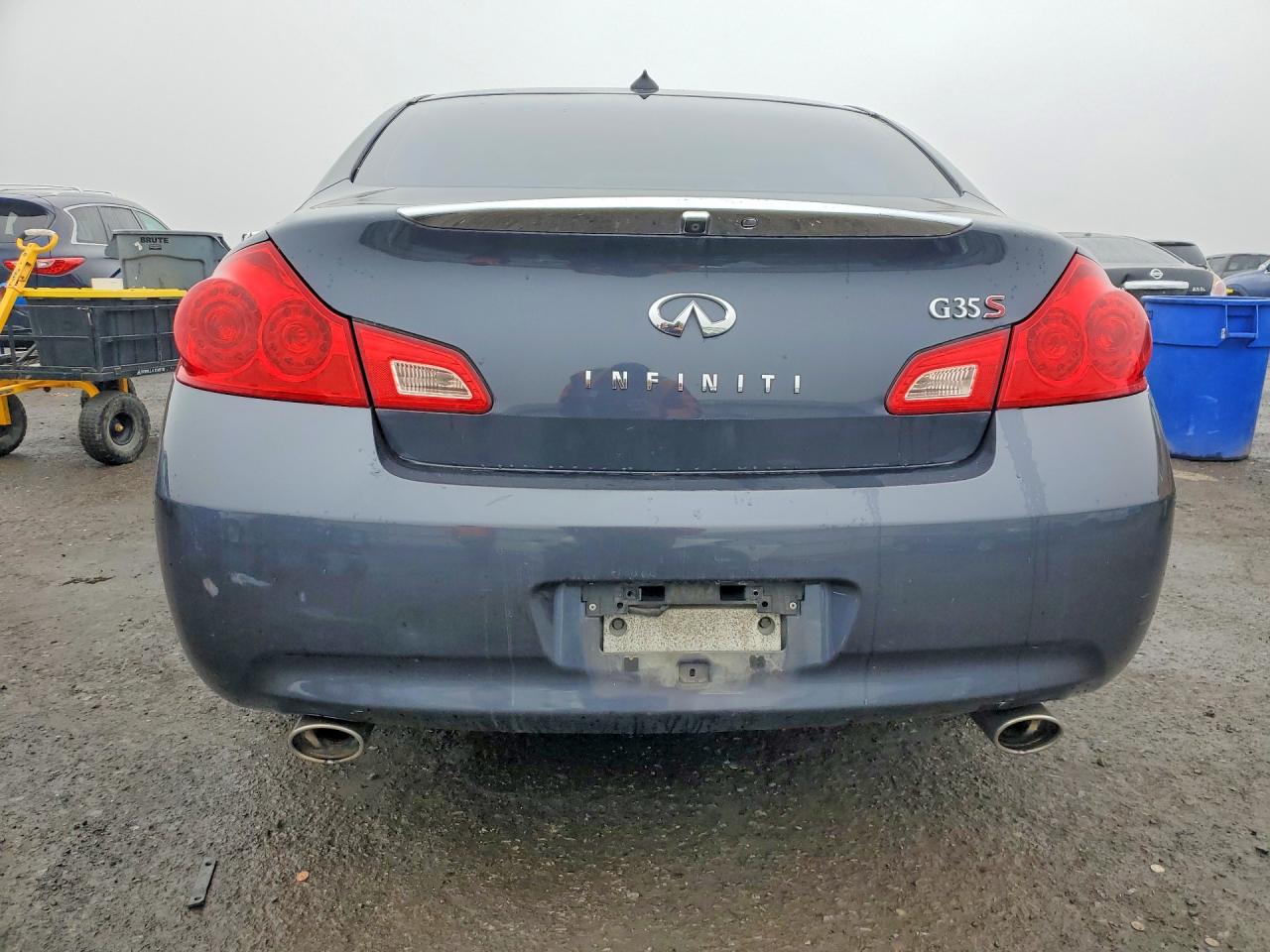 2007 Infiniti G35 Base Gray vin: JNKBV61E97M720342