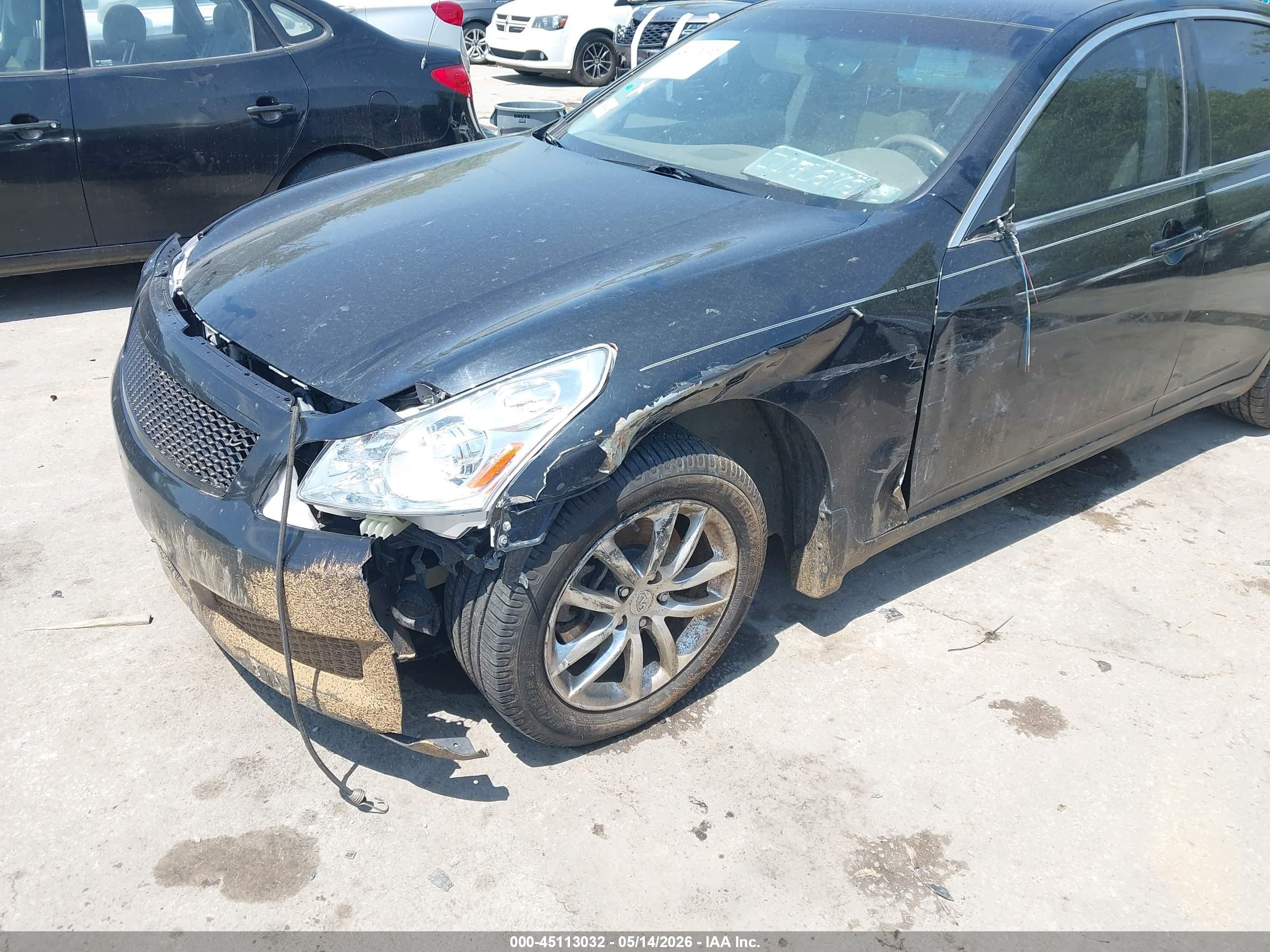 2007 Infiniti G35 Journey Black vin: JNKBV61E97M724231