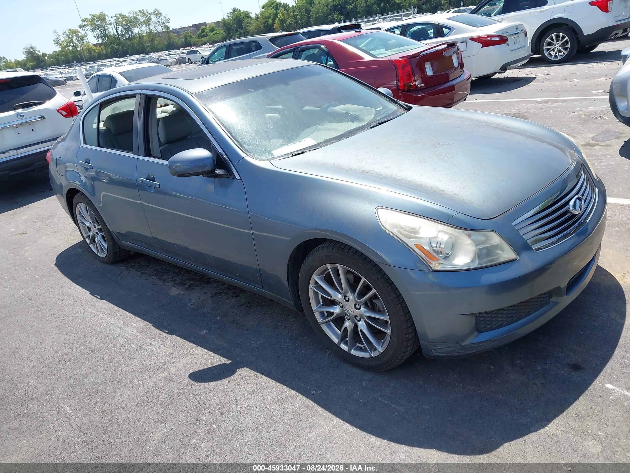 2007 Infiniti G35 Journey Gray vin: JNKBV61E97M729722