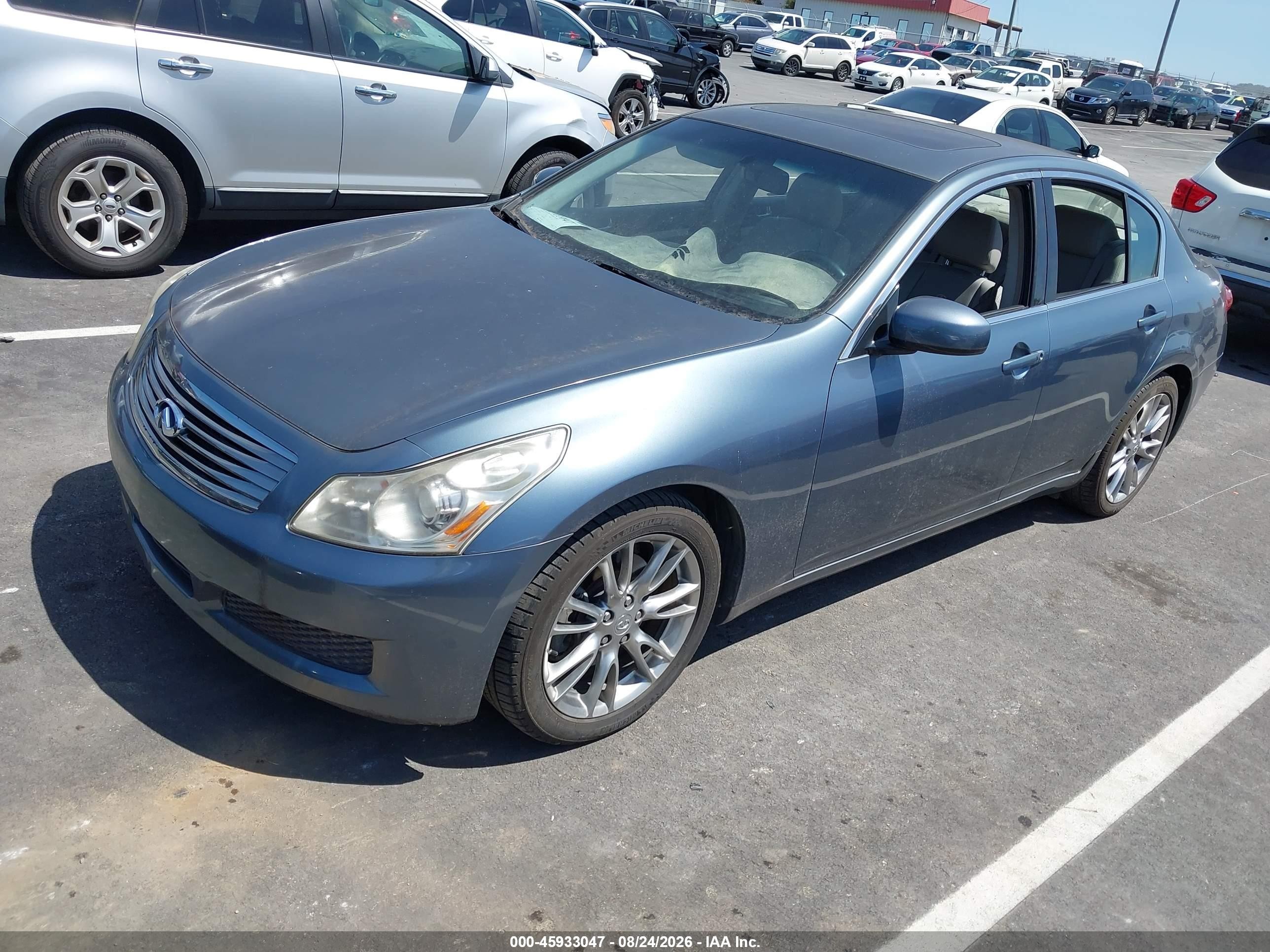 2007 Infiniti G35 Journey Gray vin: JNKBV61E97M729722