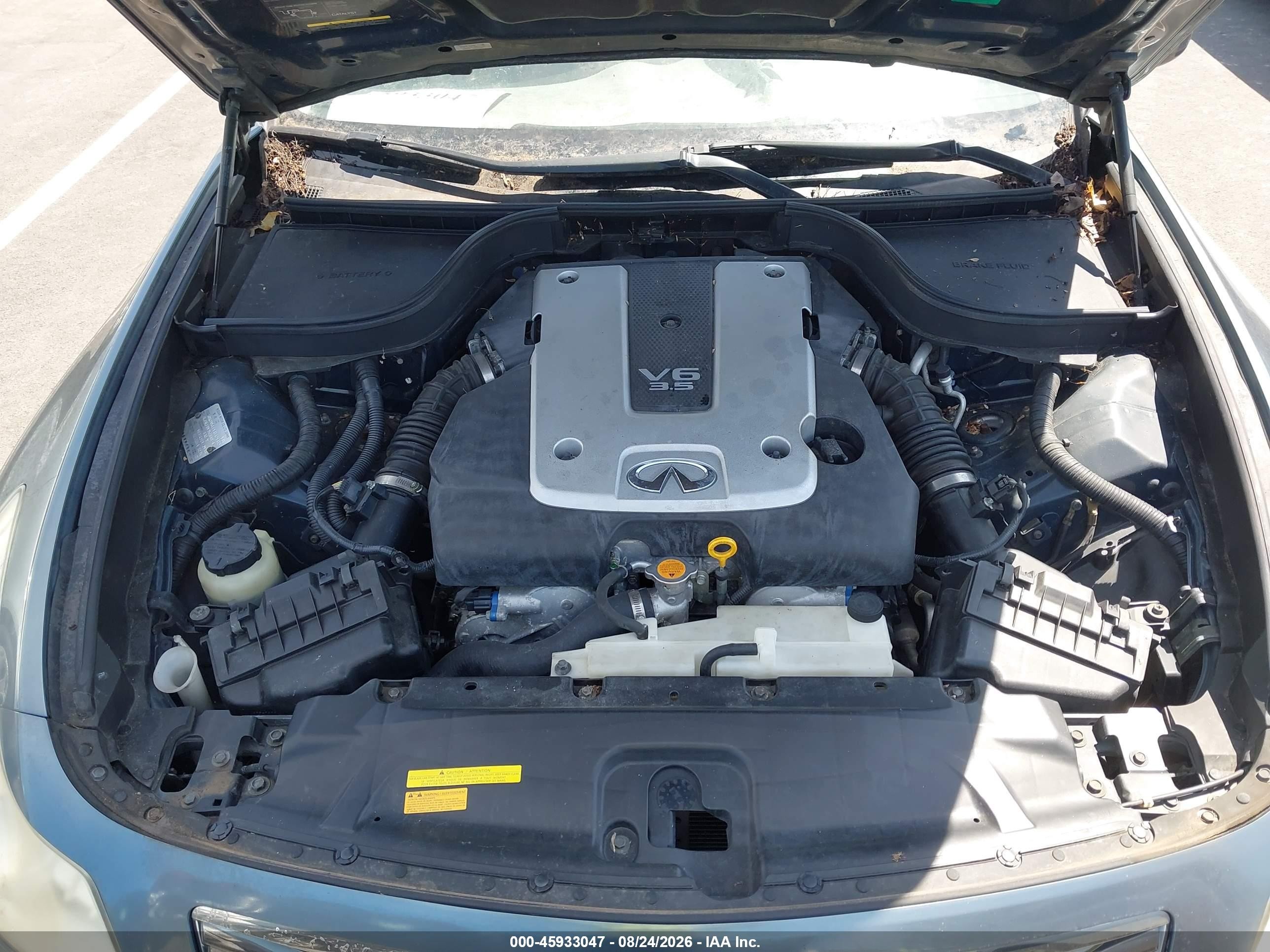 2007 Infiniti G35 Journey Gray vin: JNKBV61E97M729722