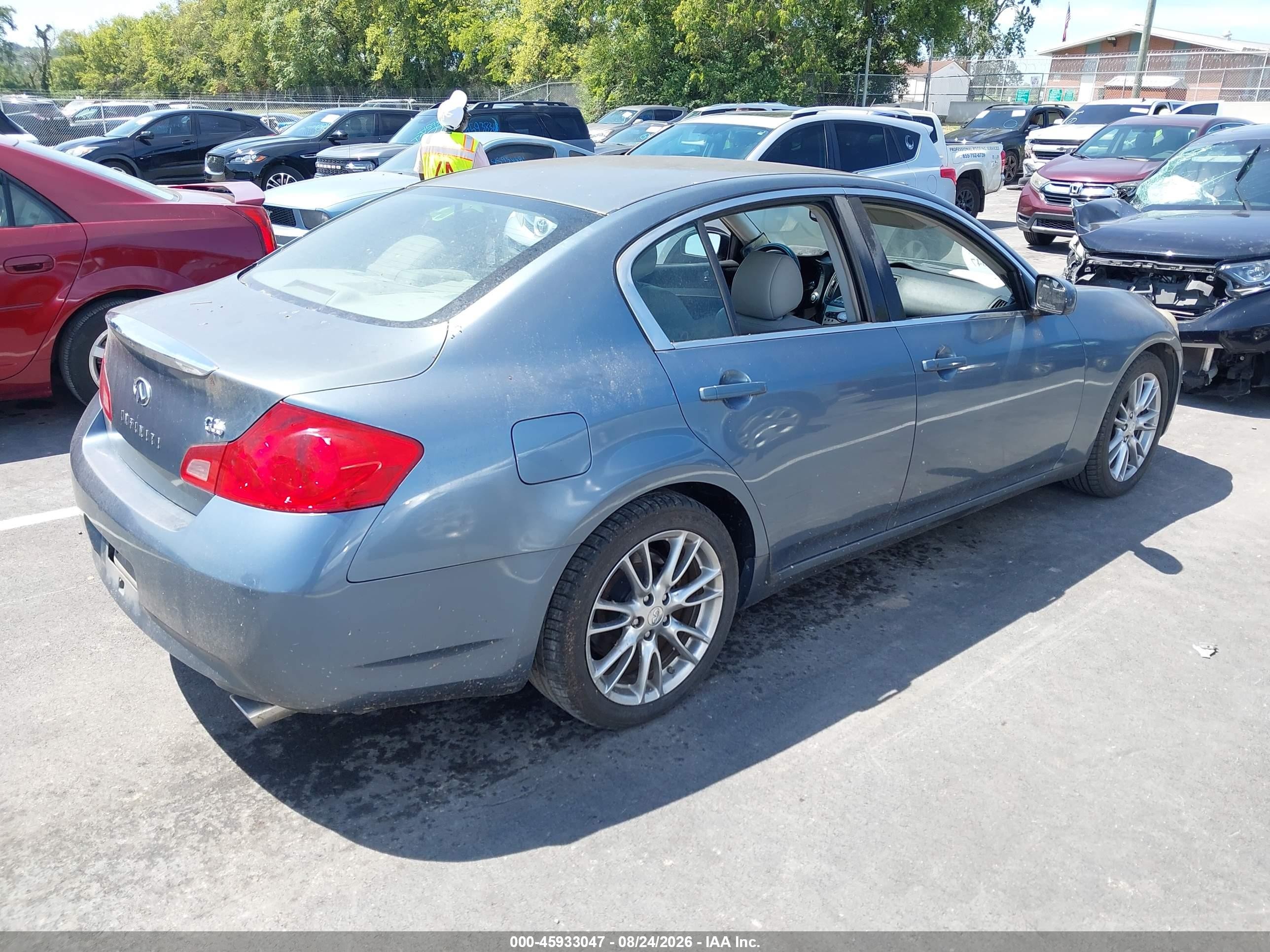 2007 Infiniti G35 Journey Gray vin: JNKBV61E97M729722