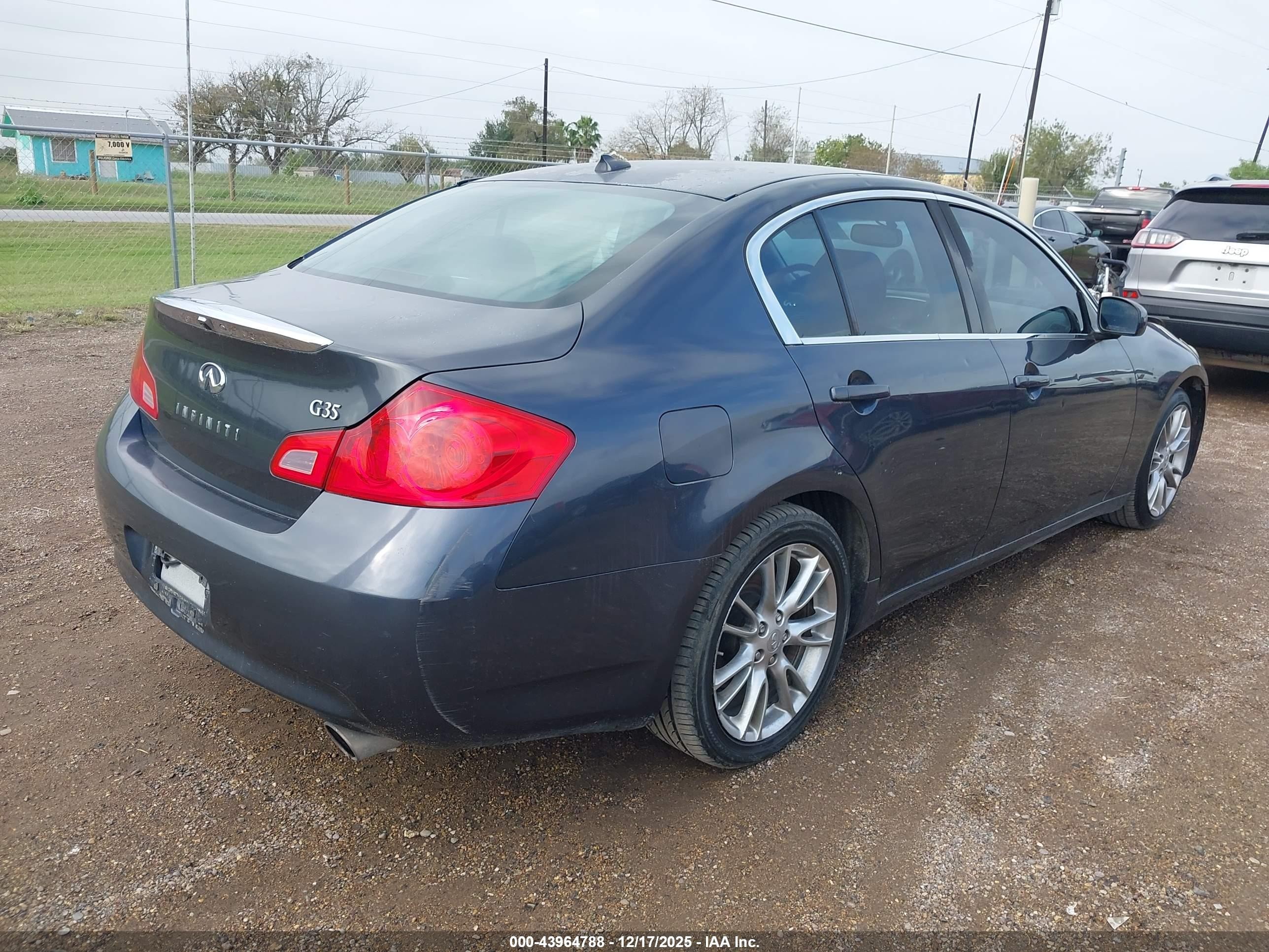 2008 Infiniti G35 Journey Gray vin: JNKBV61E98M203205