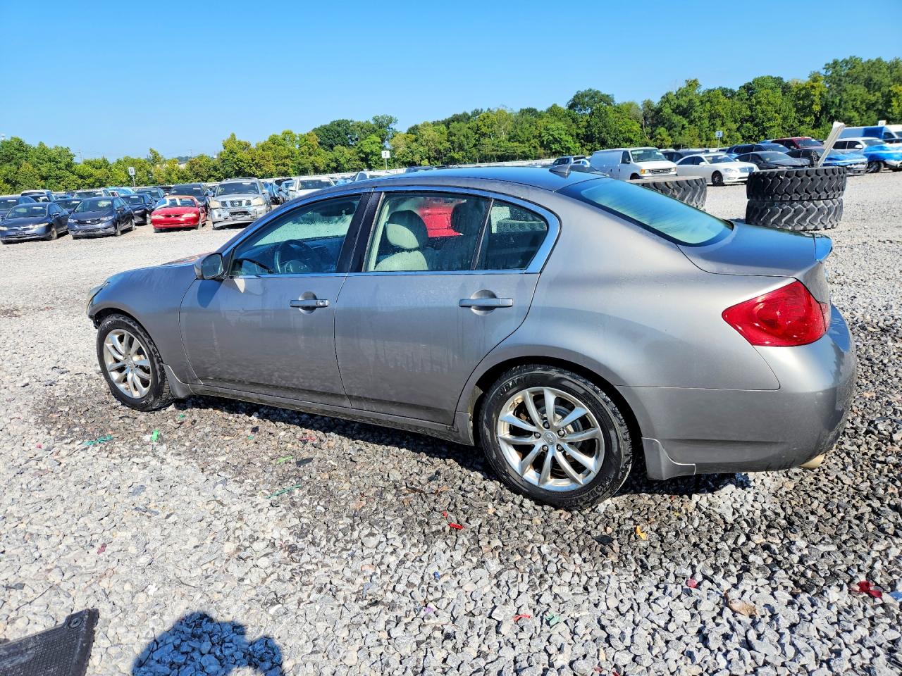 2008 Infiniti G35 Base Tan vin: JNKBV61E98M224801