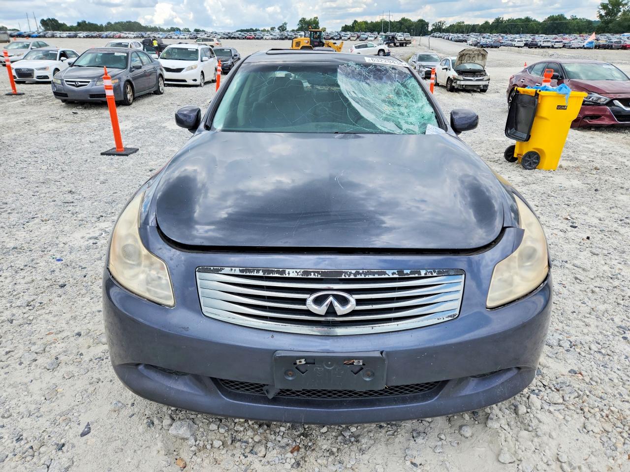 2008 Infiniti G35 Base Gray vin: JNKBV61EX8M202046